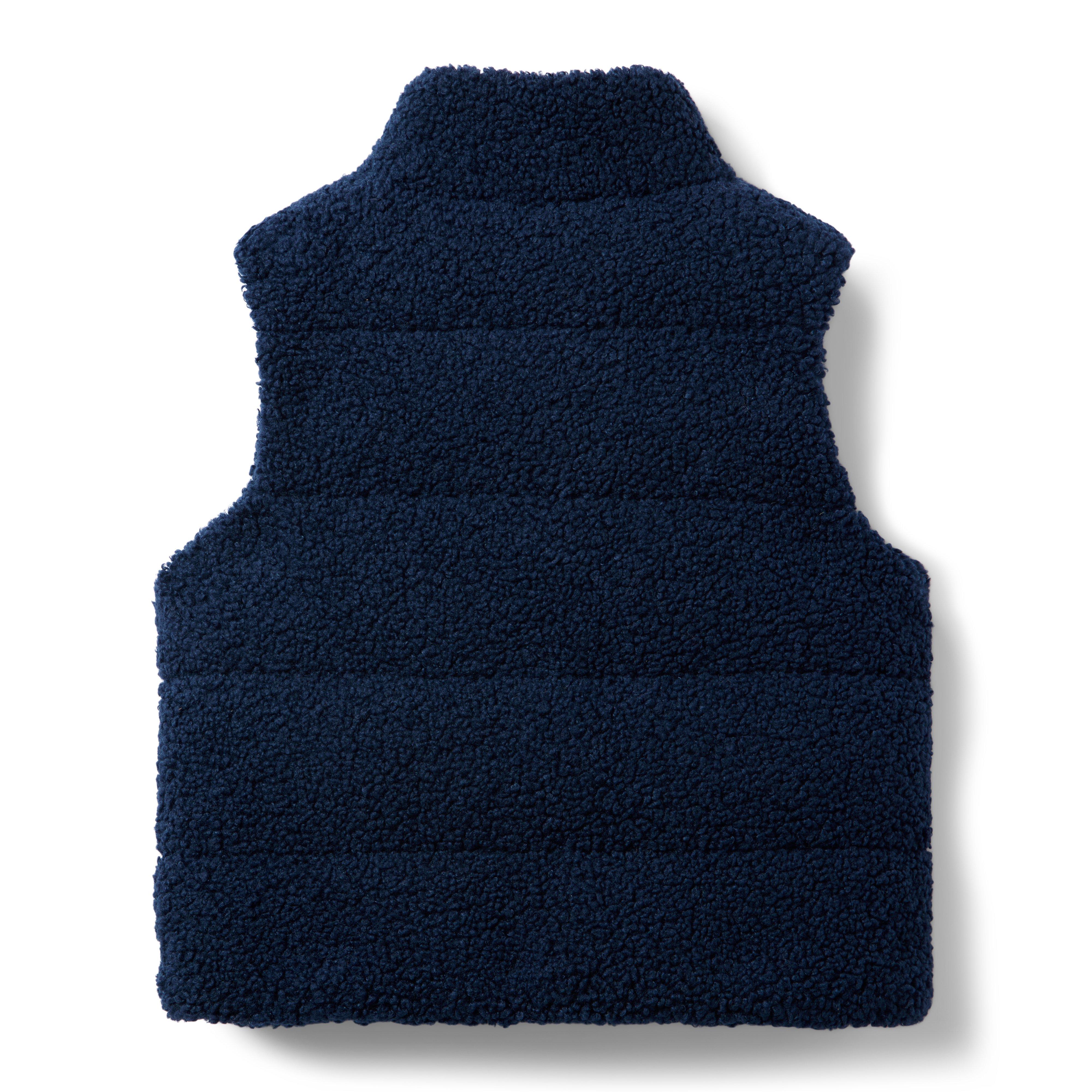 The Boucle Puffer Vest image number 1