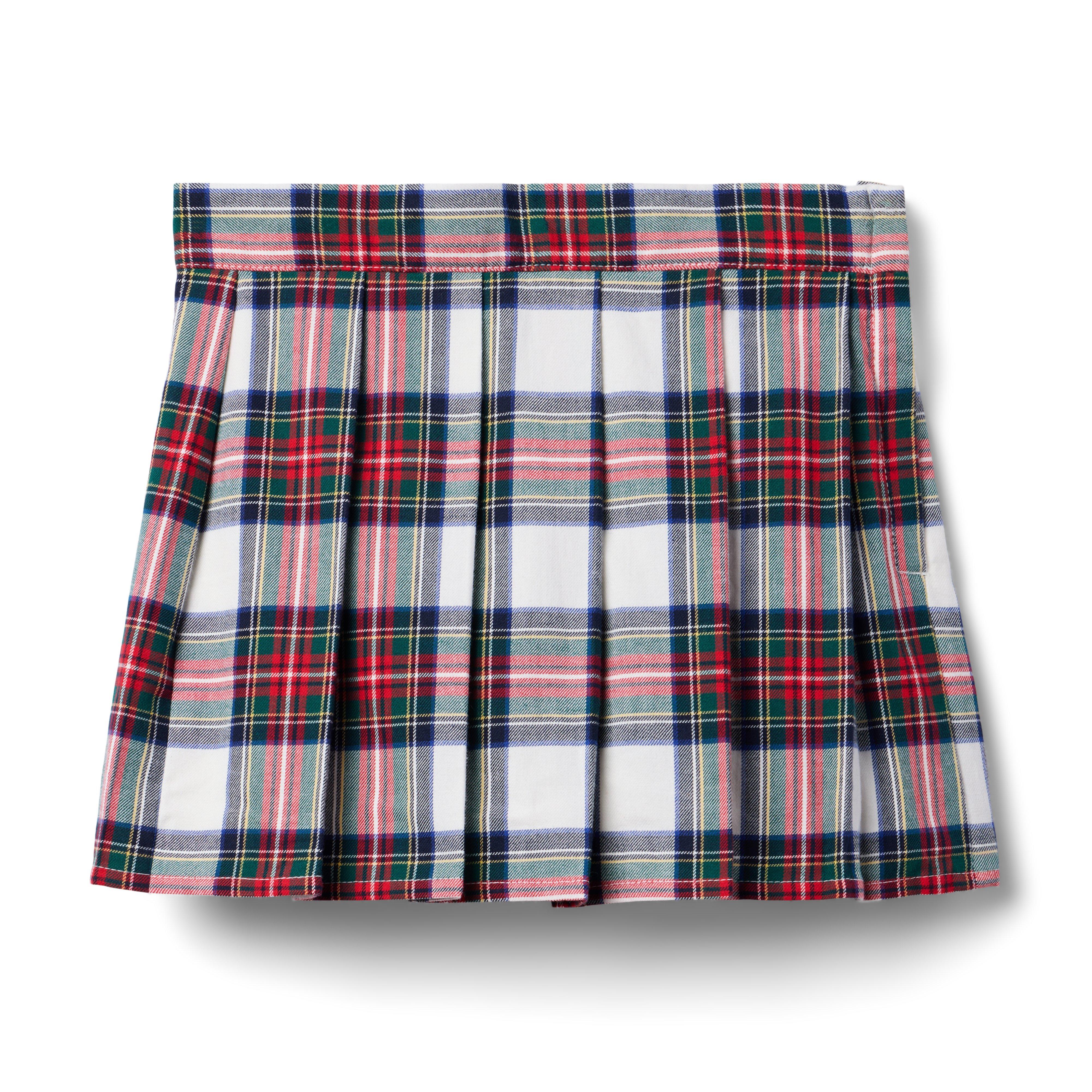 Tartan Pleated Skirt