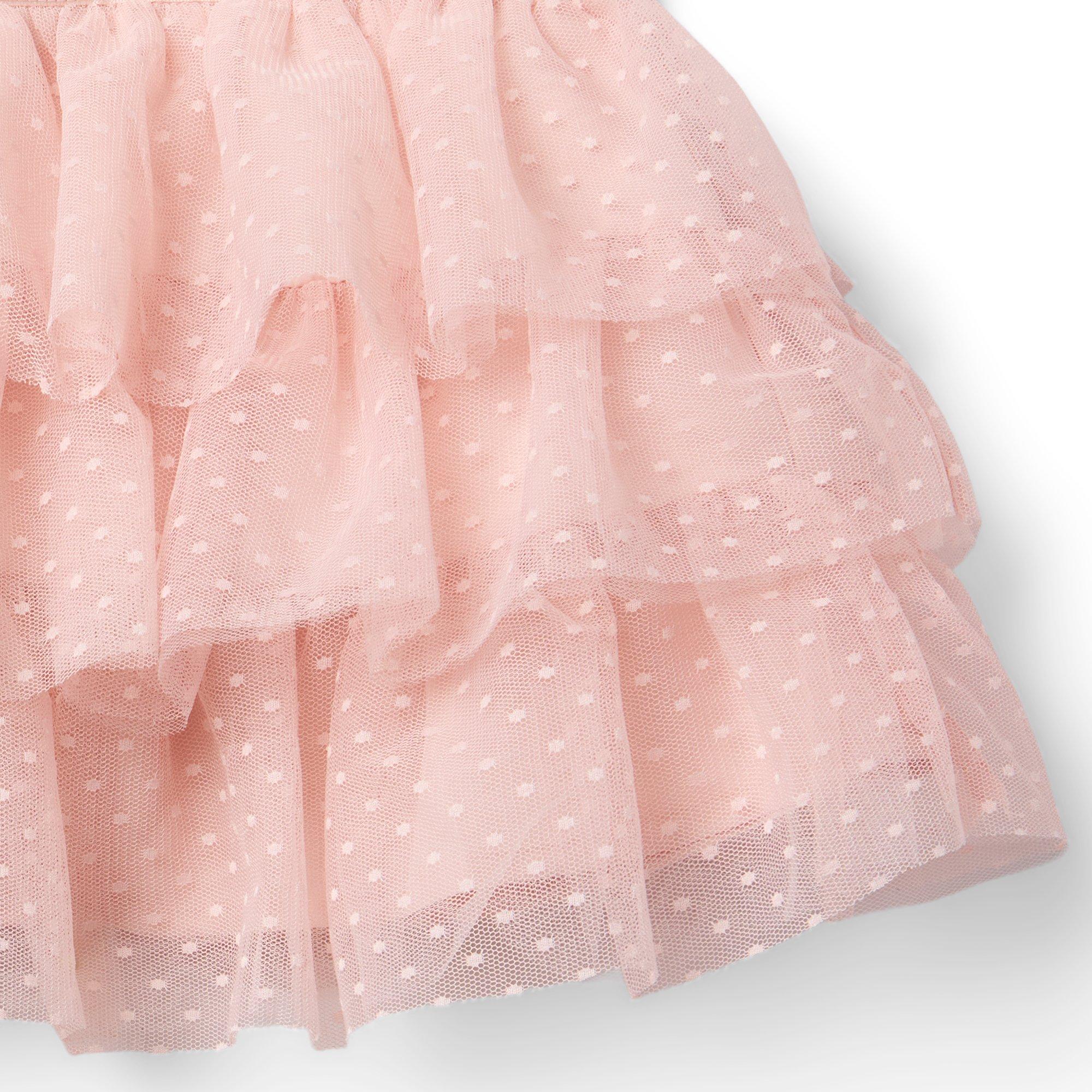 Dot Tiered Tulle Skirt image number 2