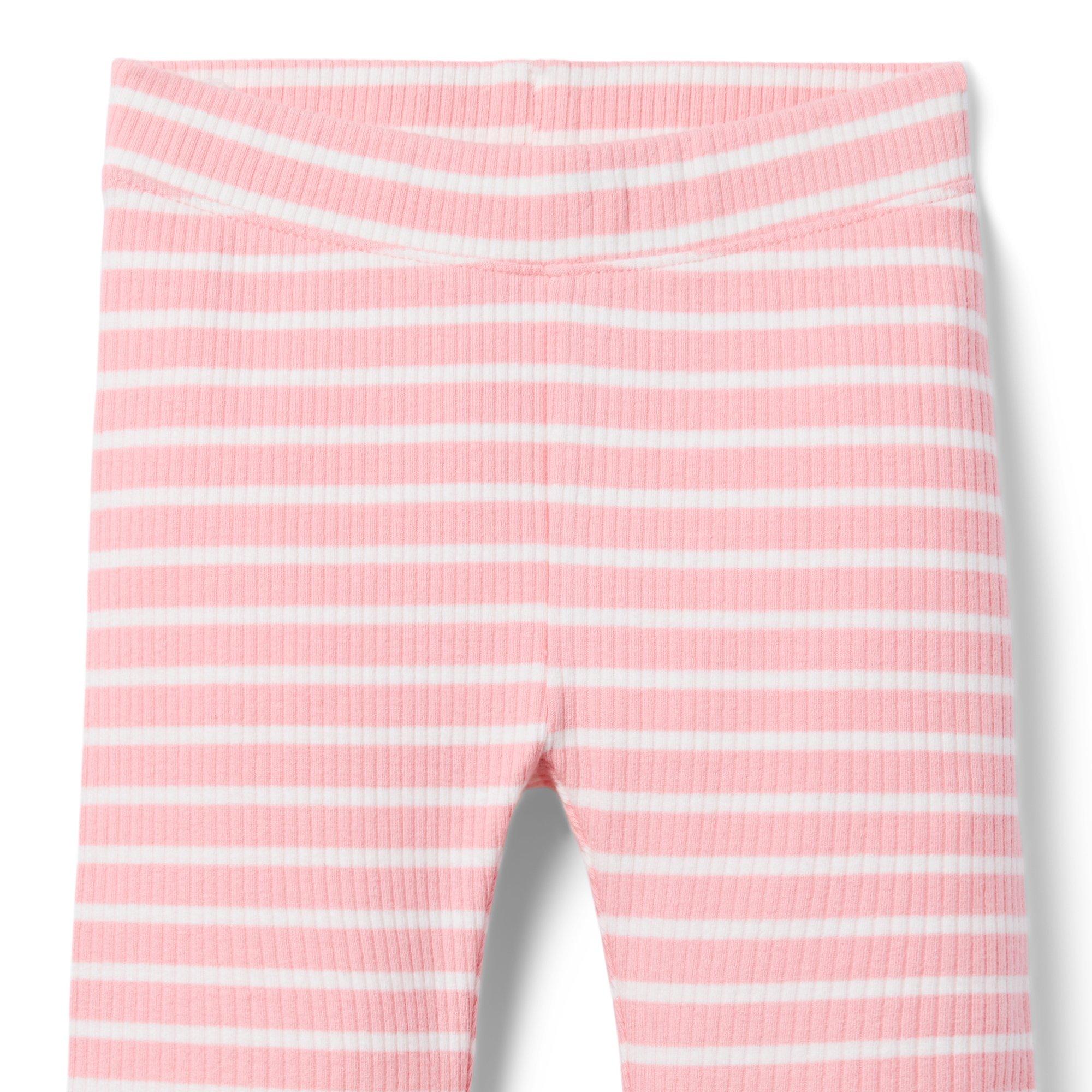 Striped Ribbed Flare Pant image number 2
