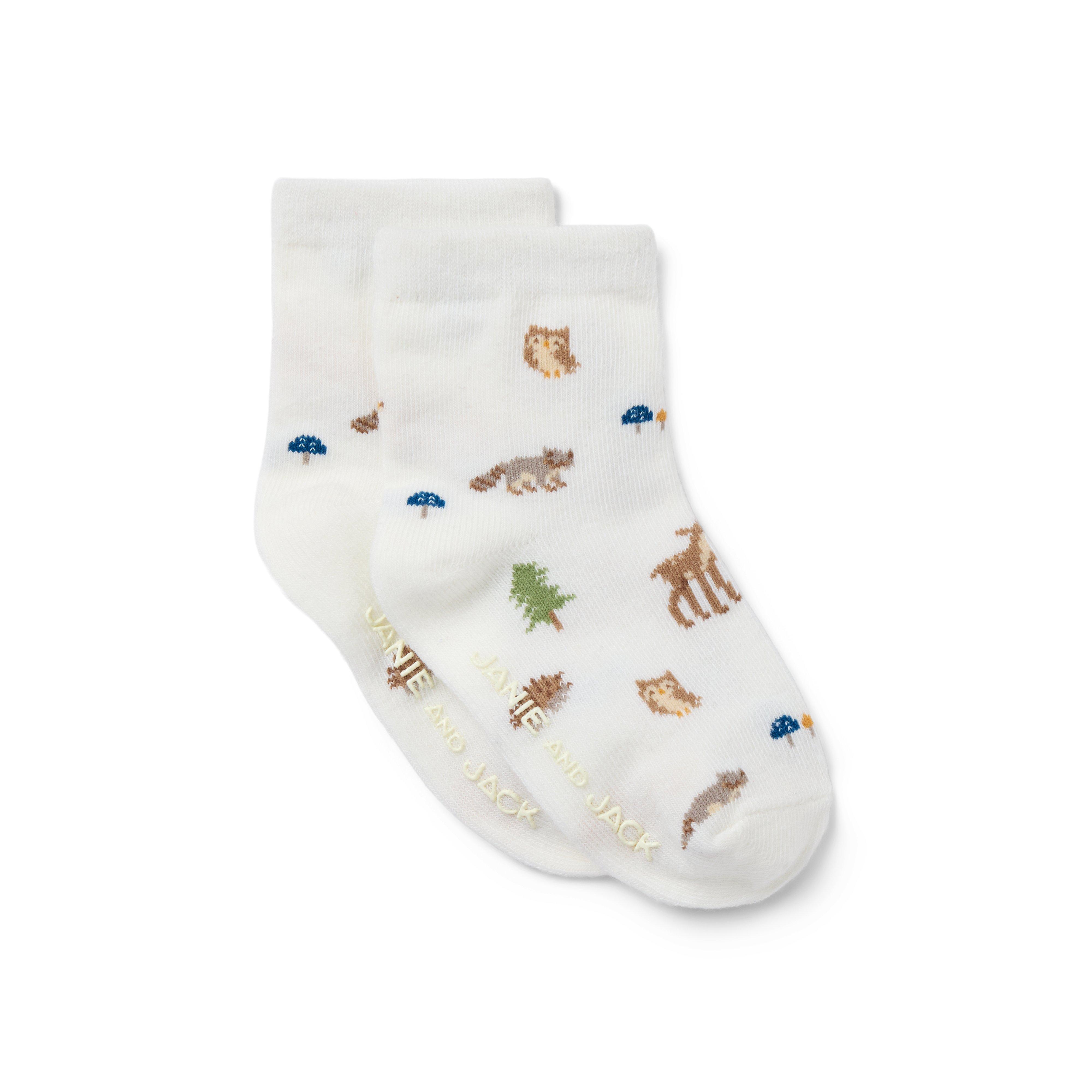Baby Forest Friends Sock