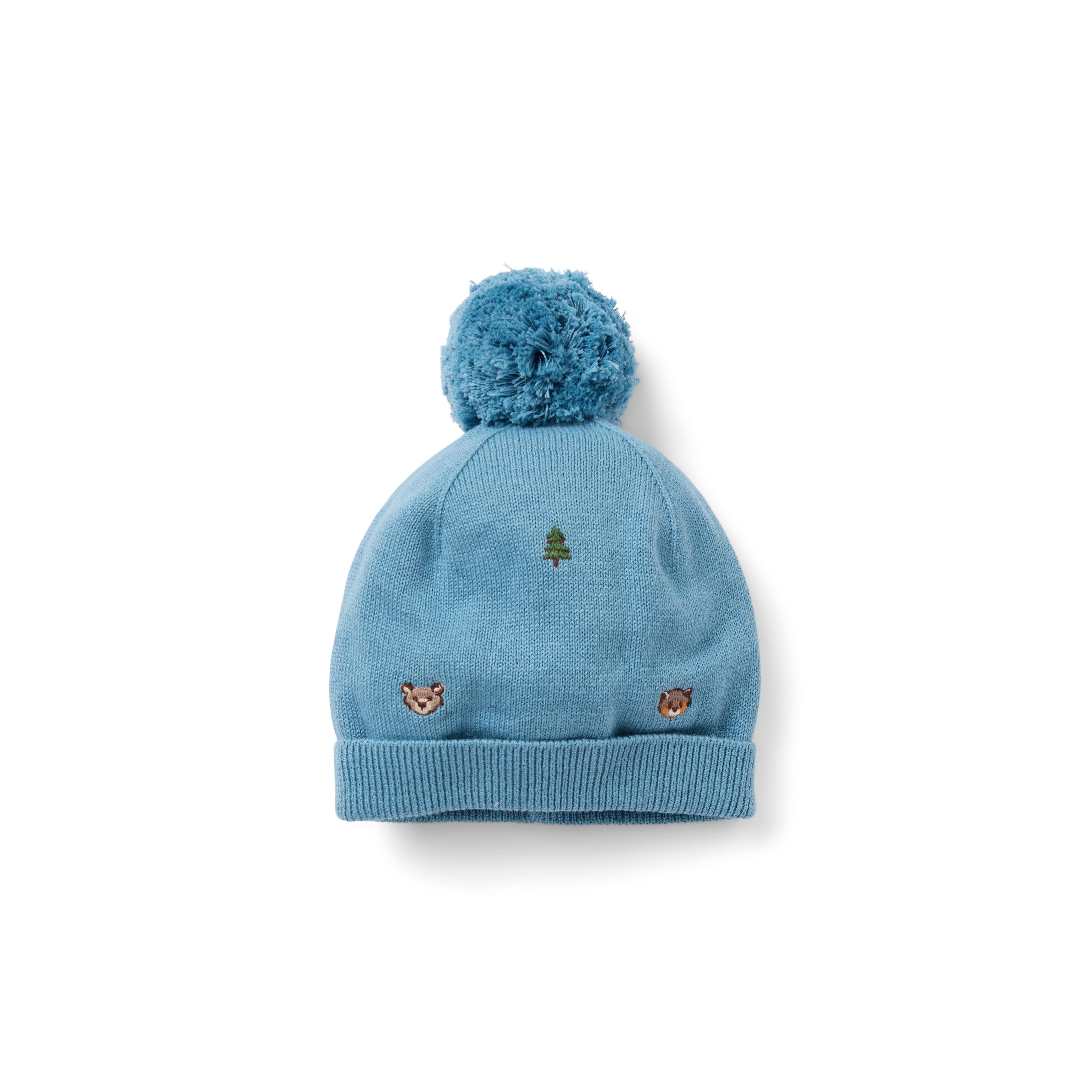 Baby Forest Friends Pom Beanie image number 0