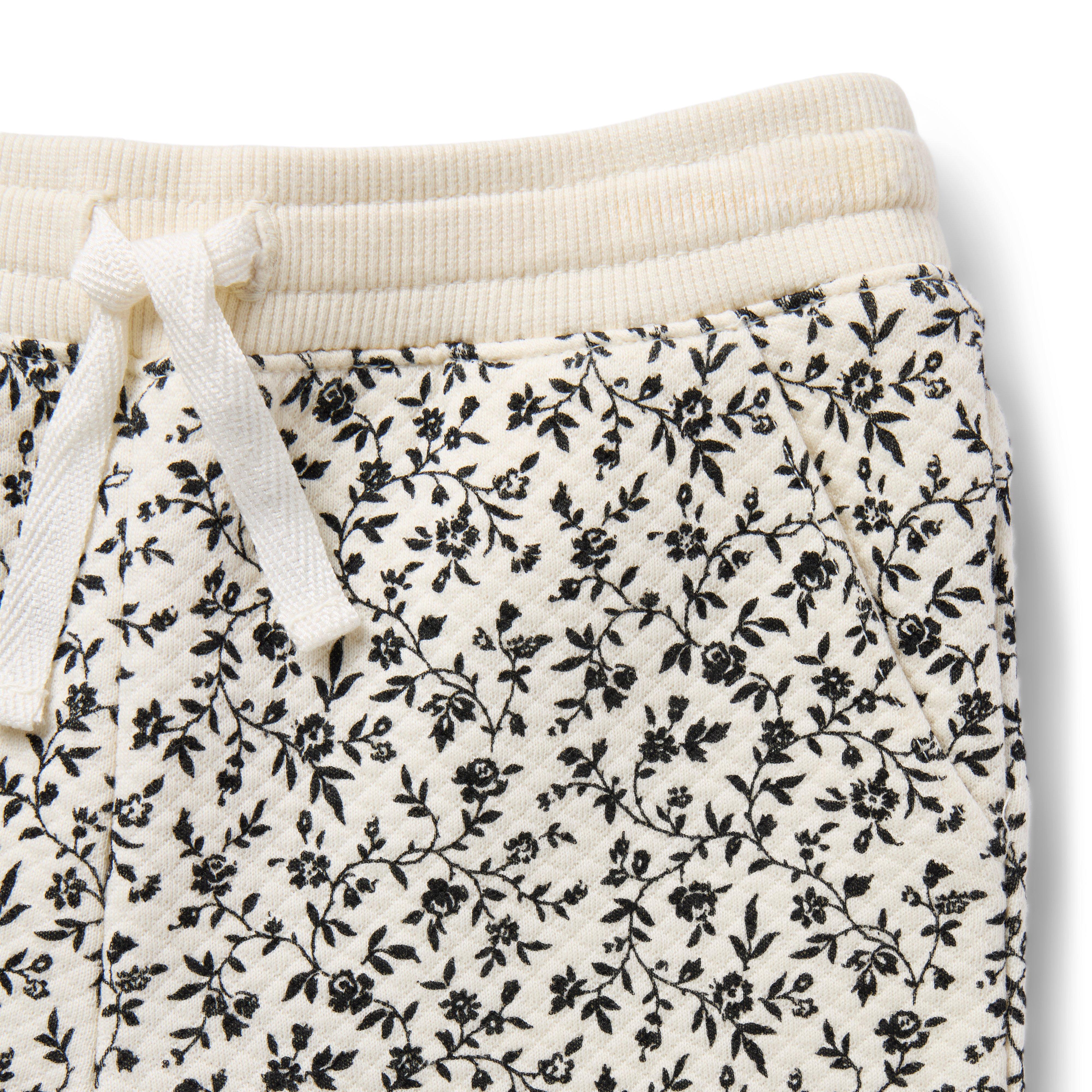 Ditsy Floral Quilted Jogger image number 2