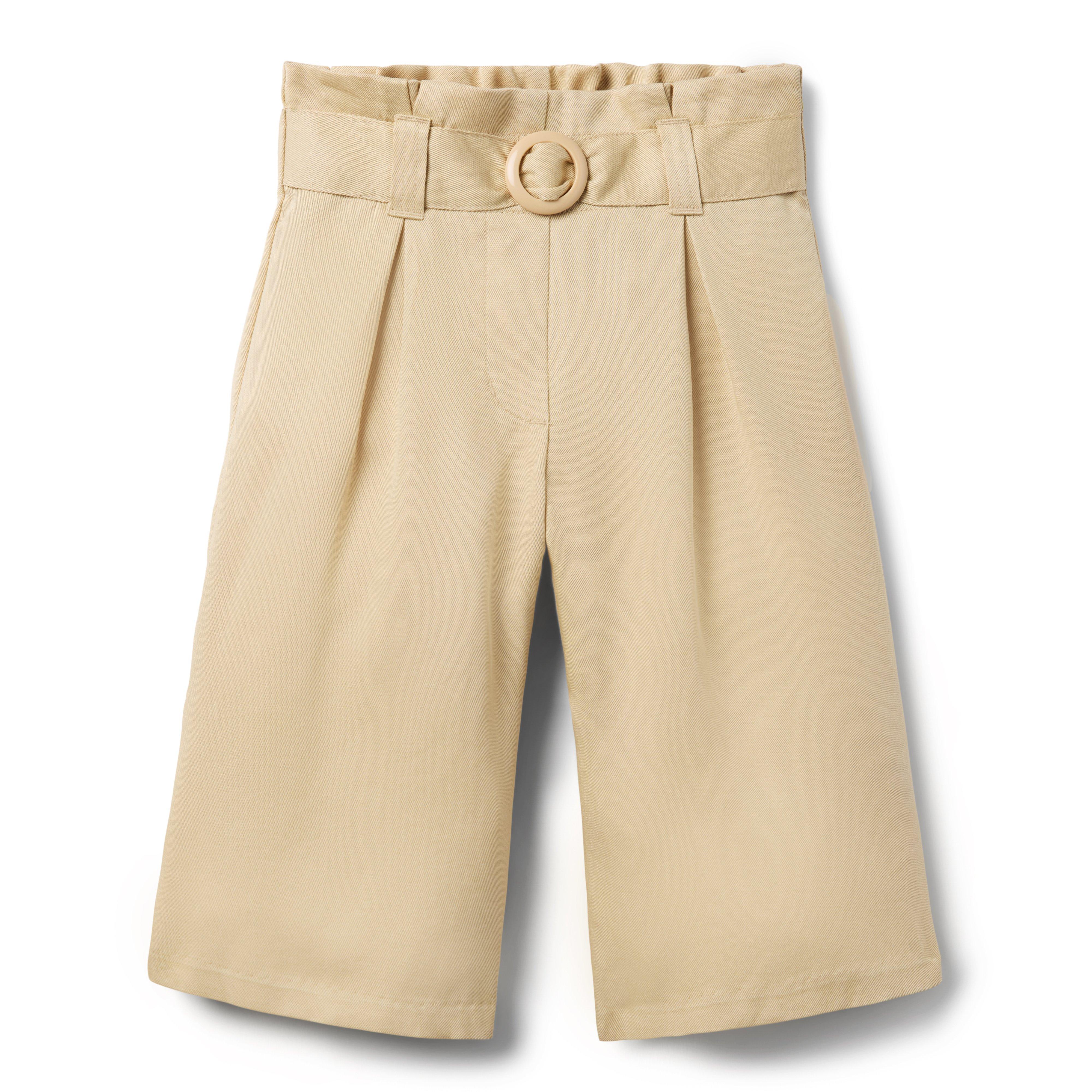 Belted Wide Leg Pant