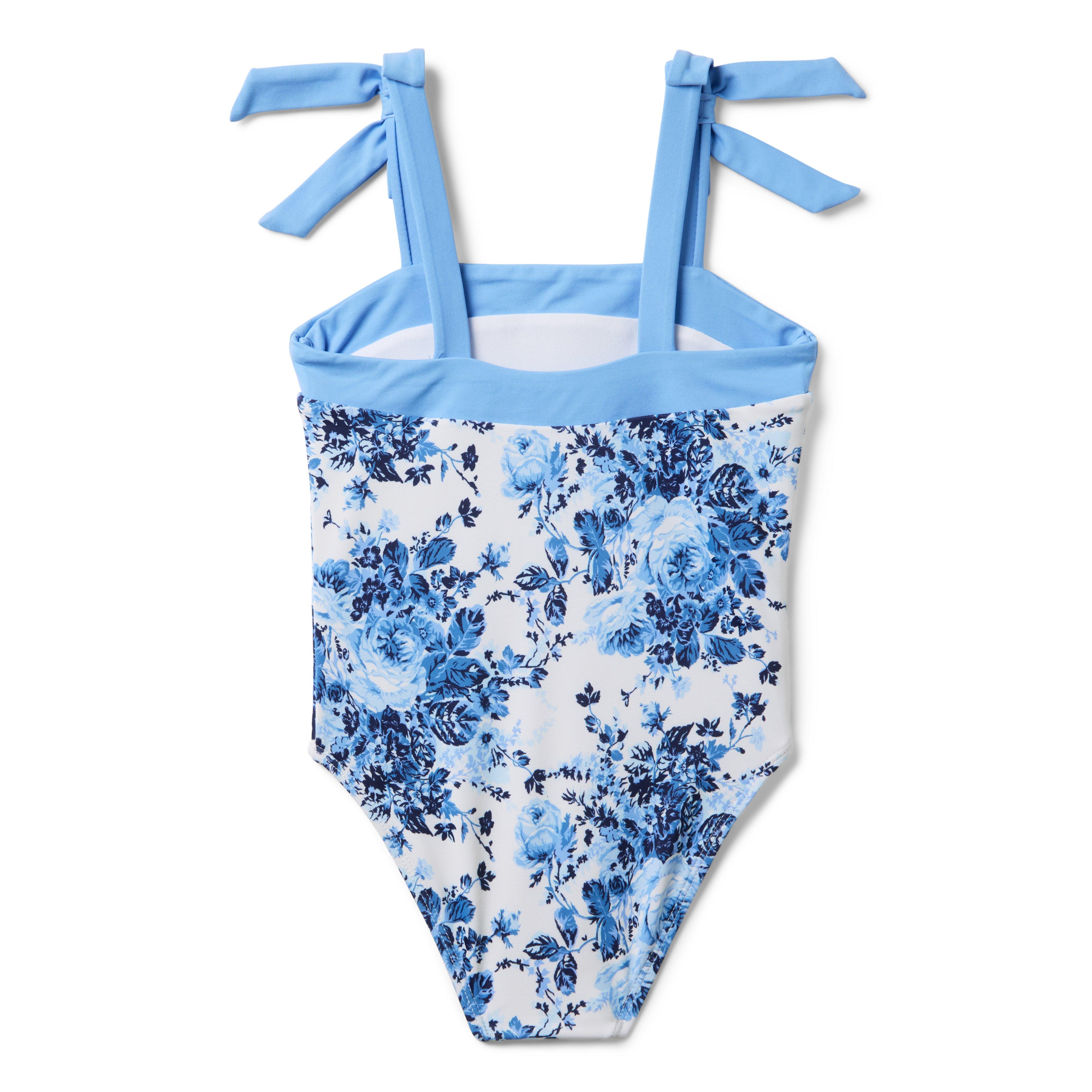 Recycled Floral Bow Swimsuit image number 2