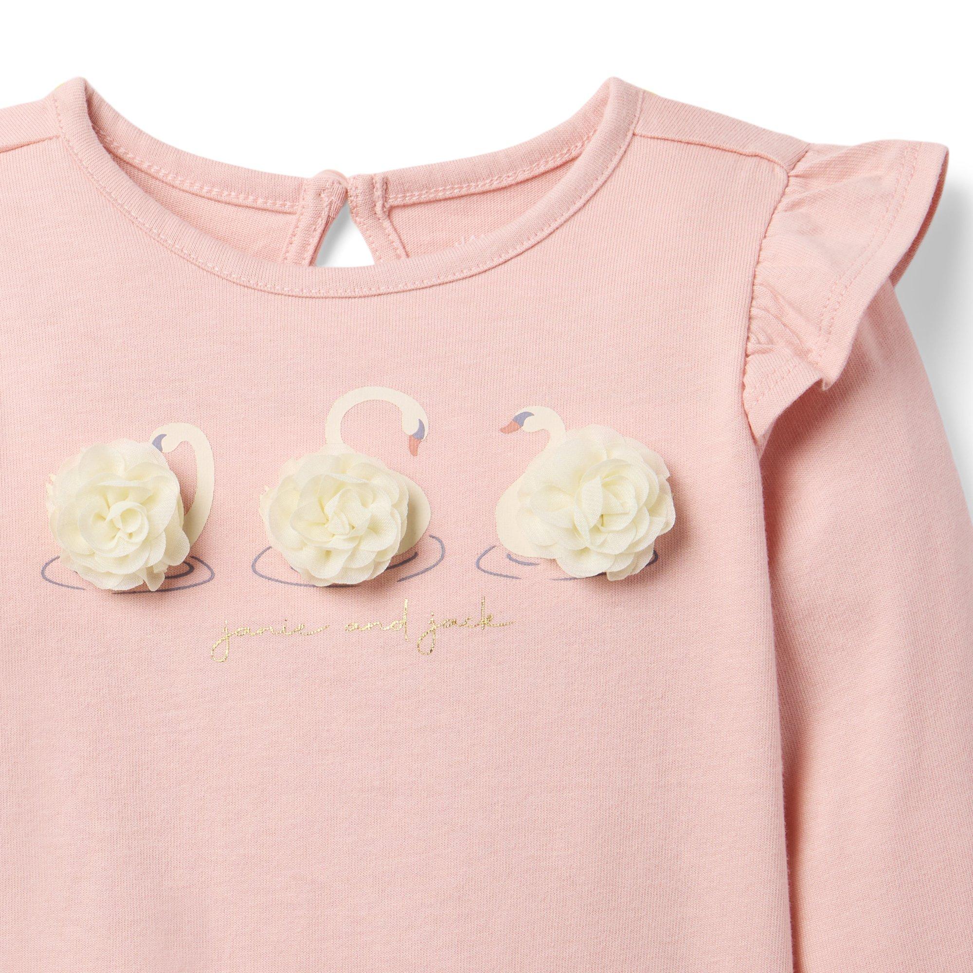 Swan Ruffle Tee image number 2