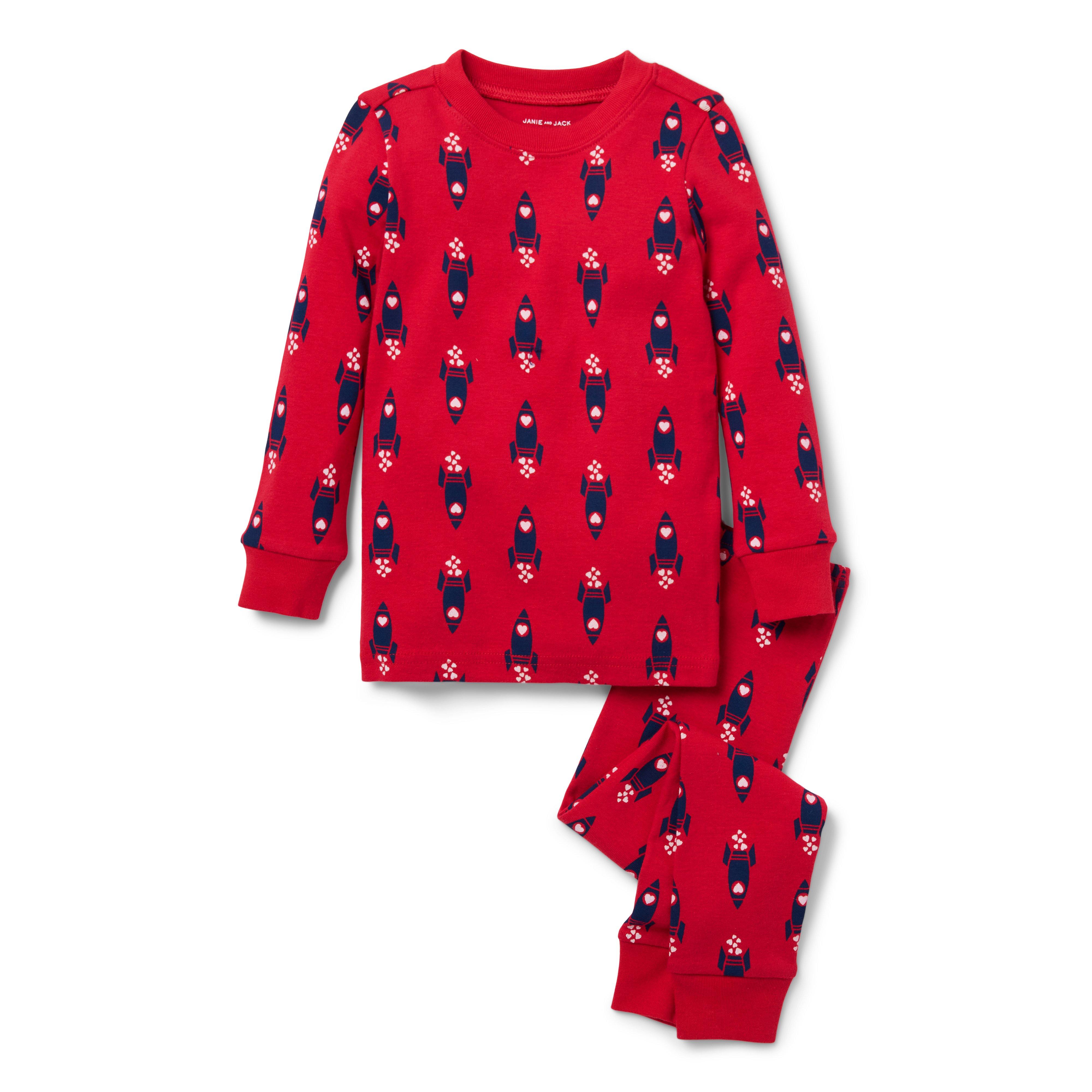 Good Night Pajama In Rocket Hearts