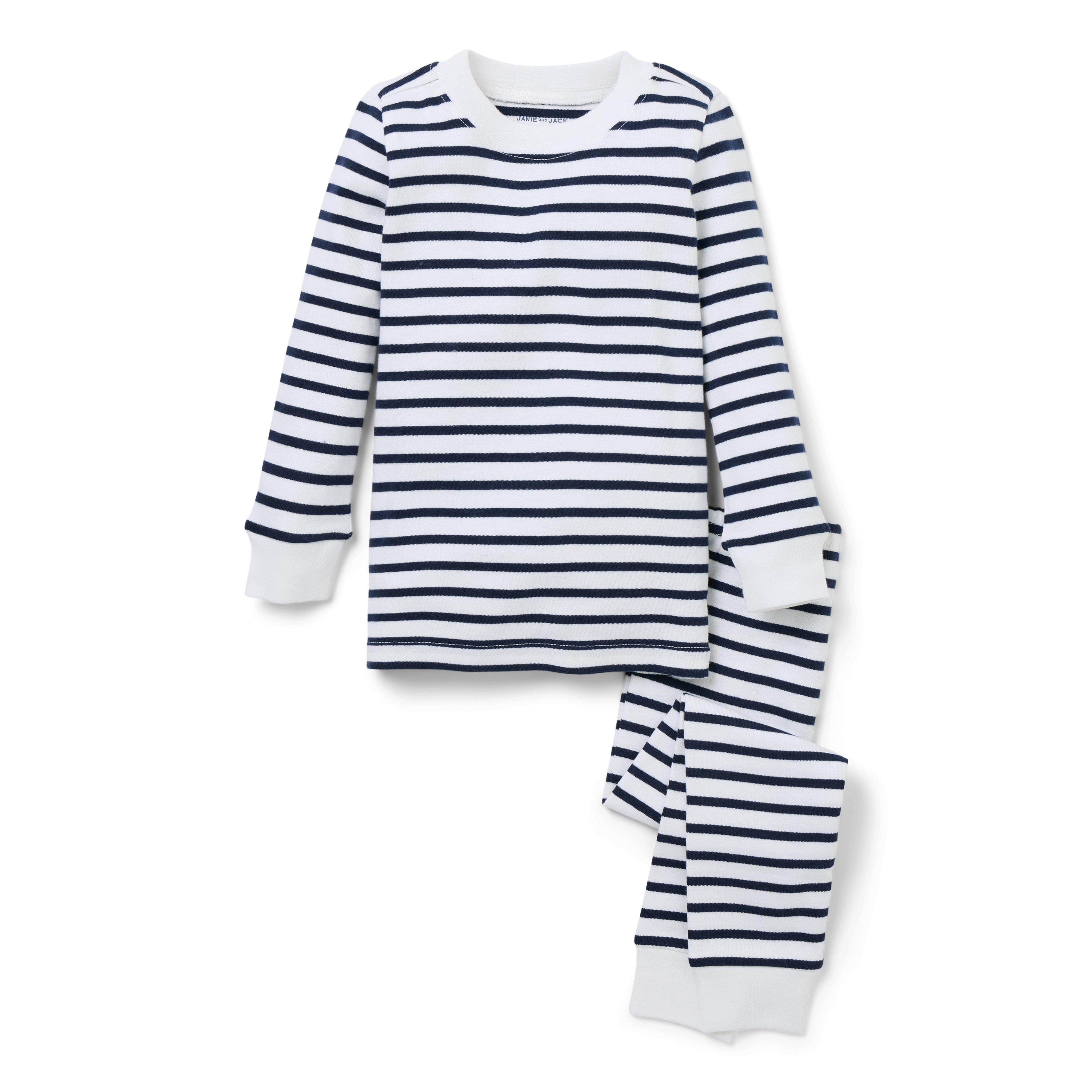 Good Night Pajamas In Classic Stripe