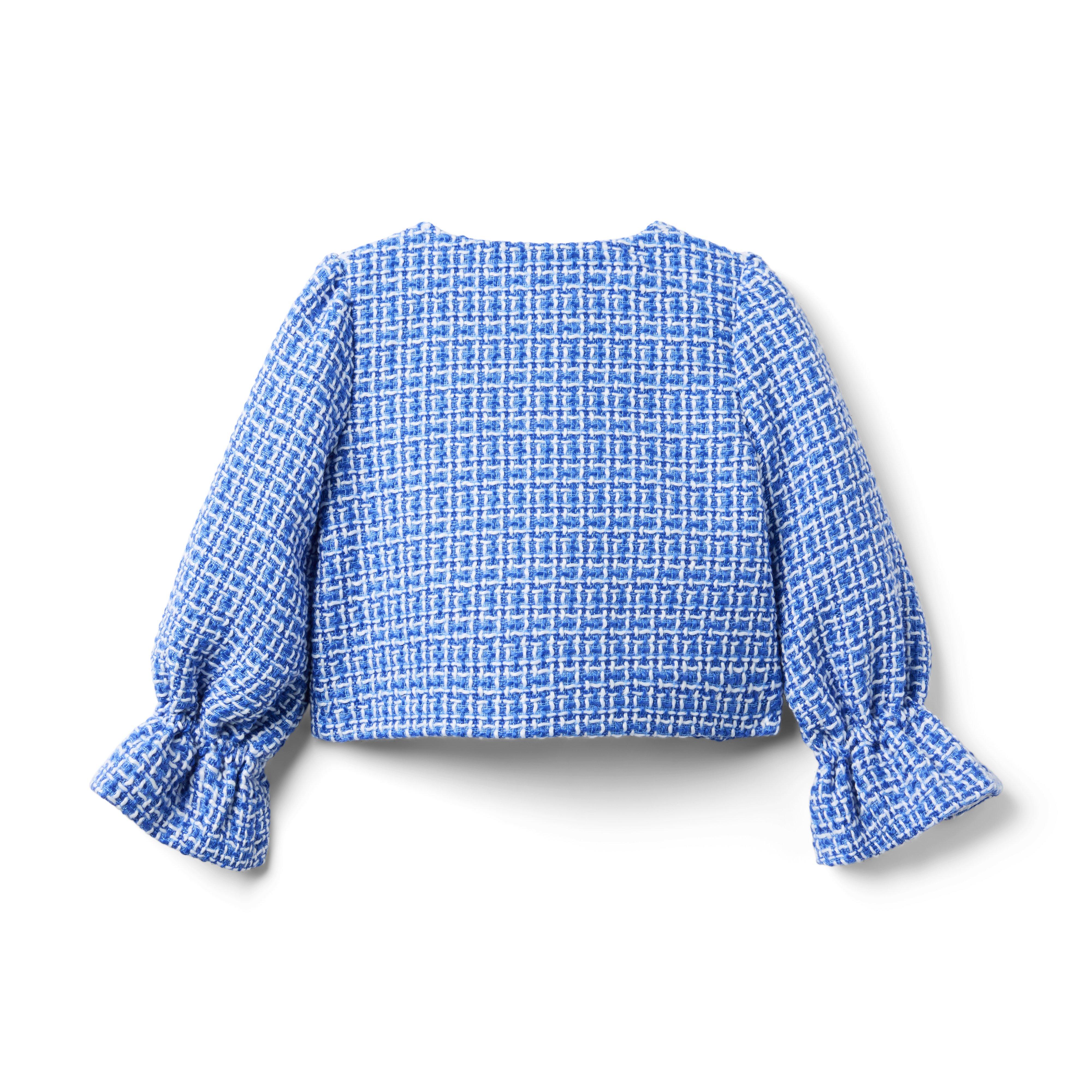 Tweed Ruffle Cuff Jacket image number 1