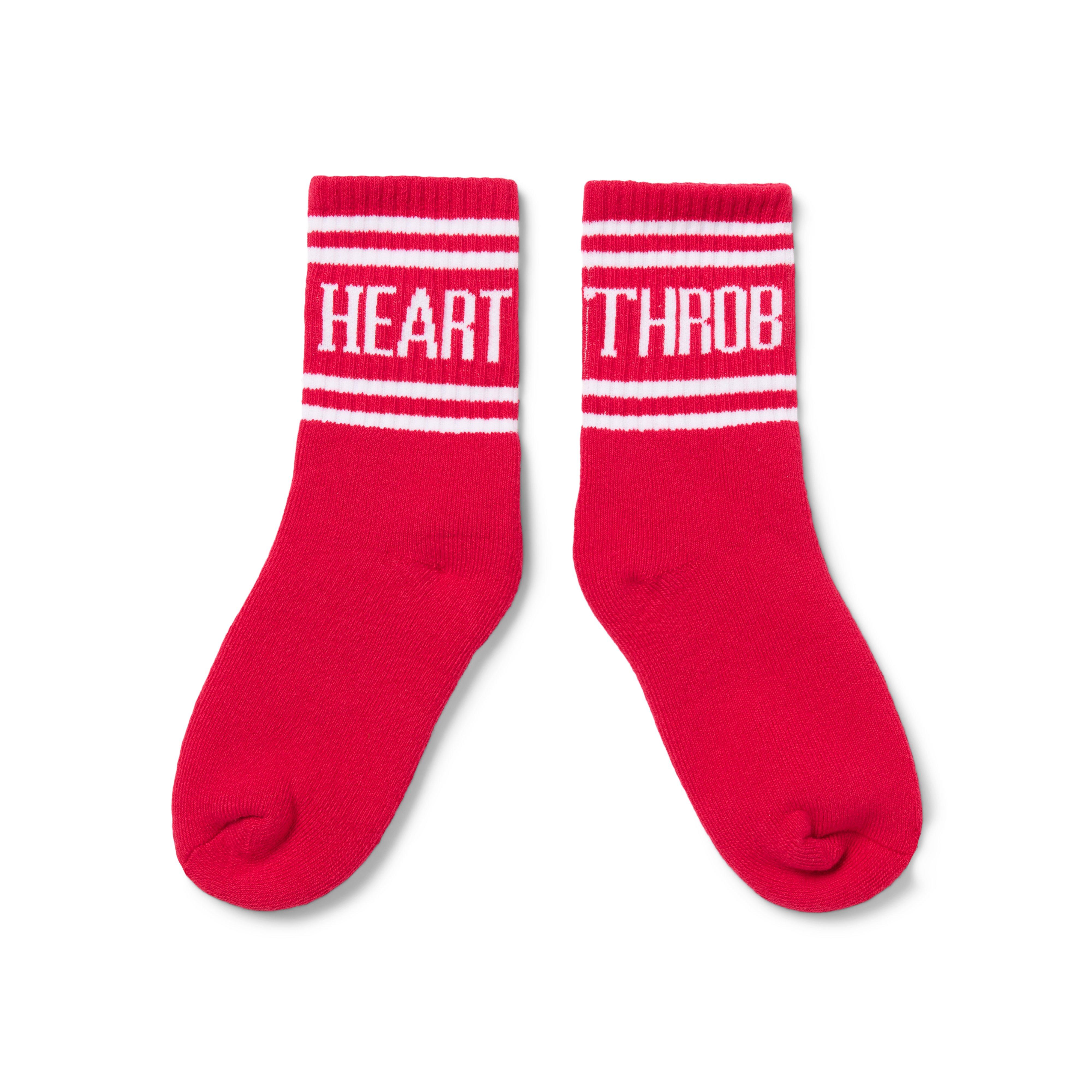 Valentine Striped Crew Sock 2-Pack image number 1