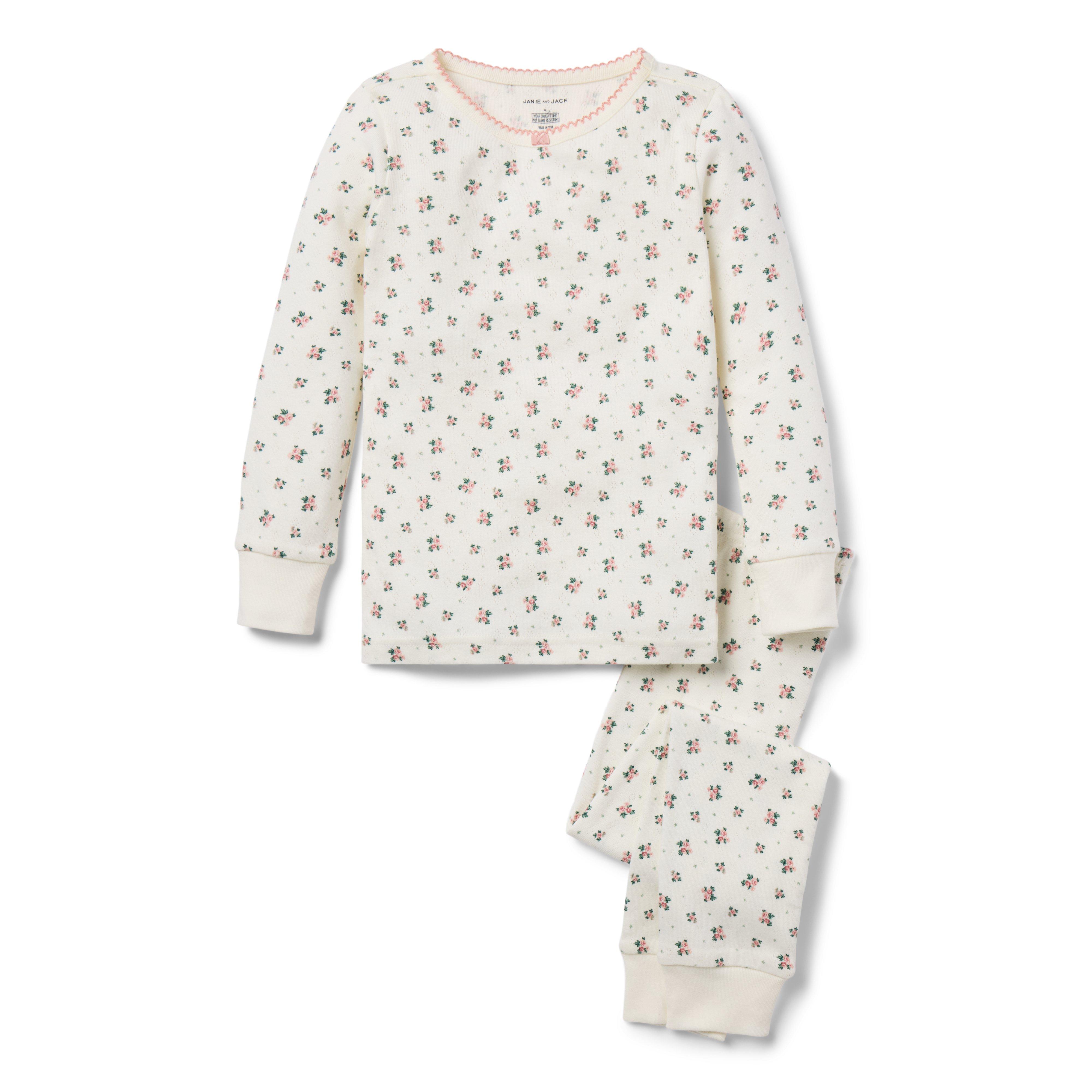 Good Night Pajama In Floral Pointelle image number 0