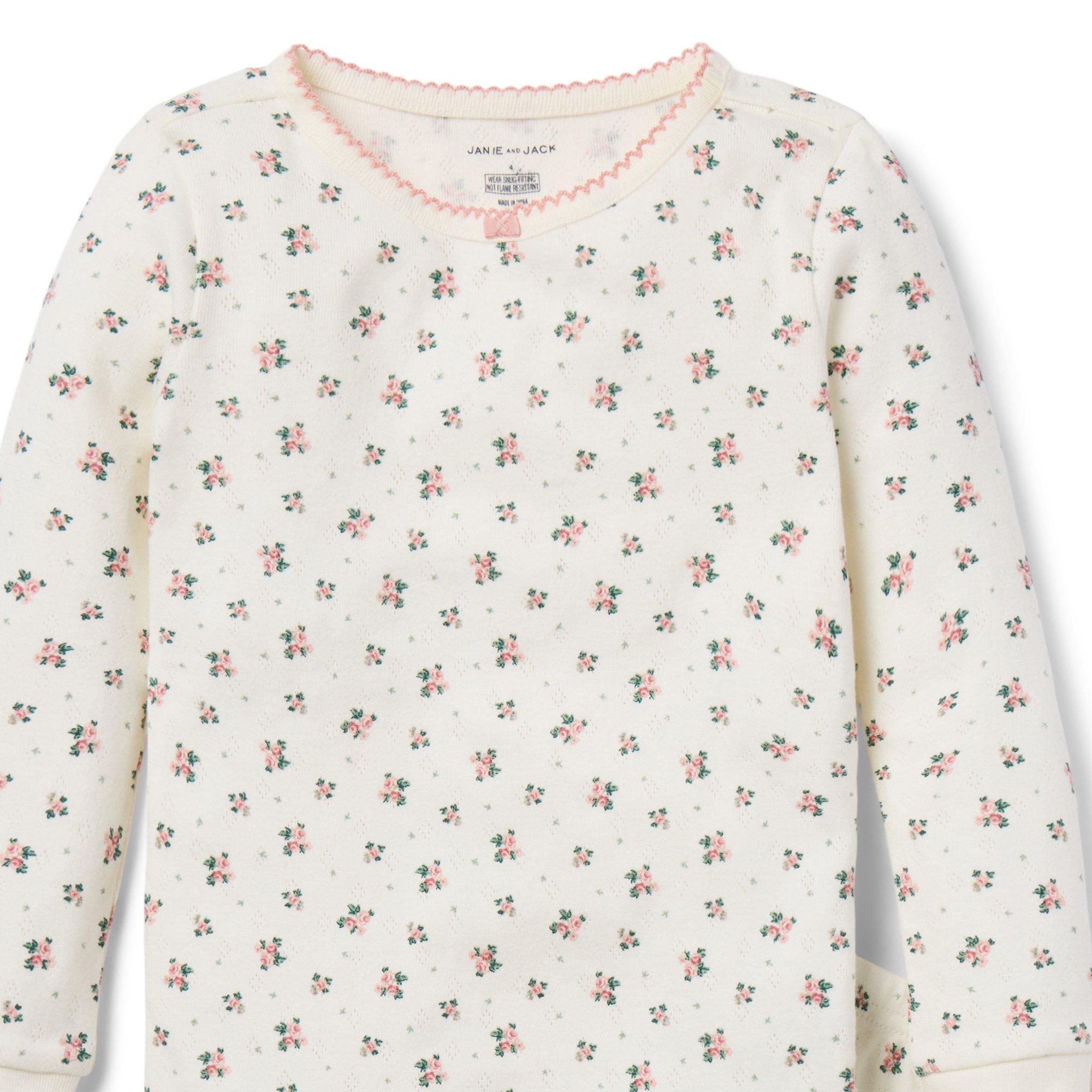 Good Night Pajama In Floral Pointelle image number 1