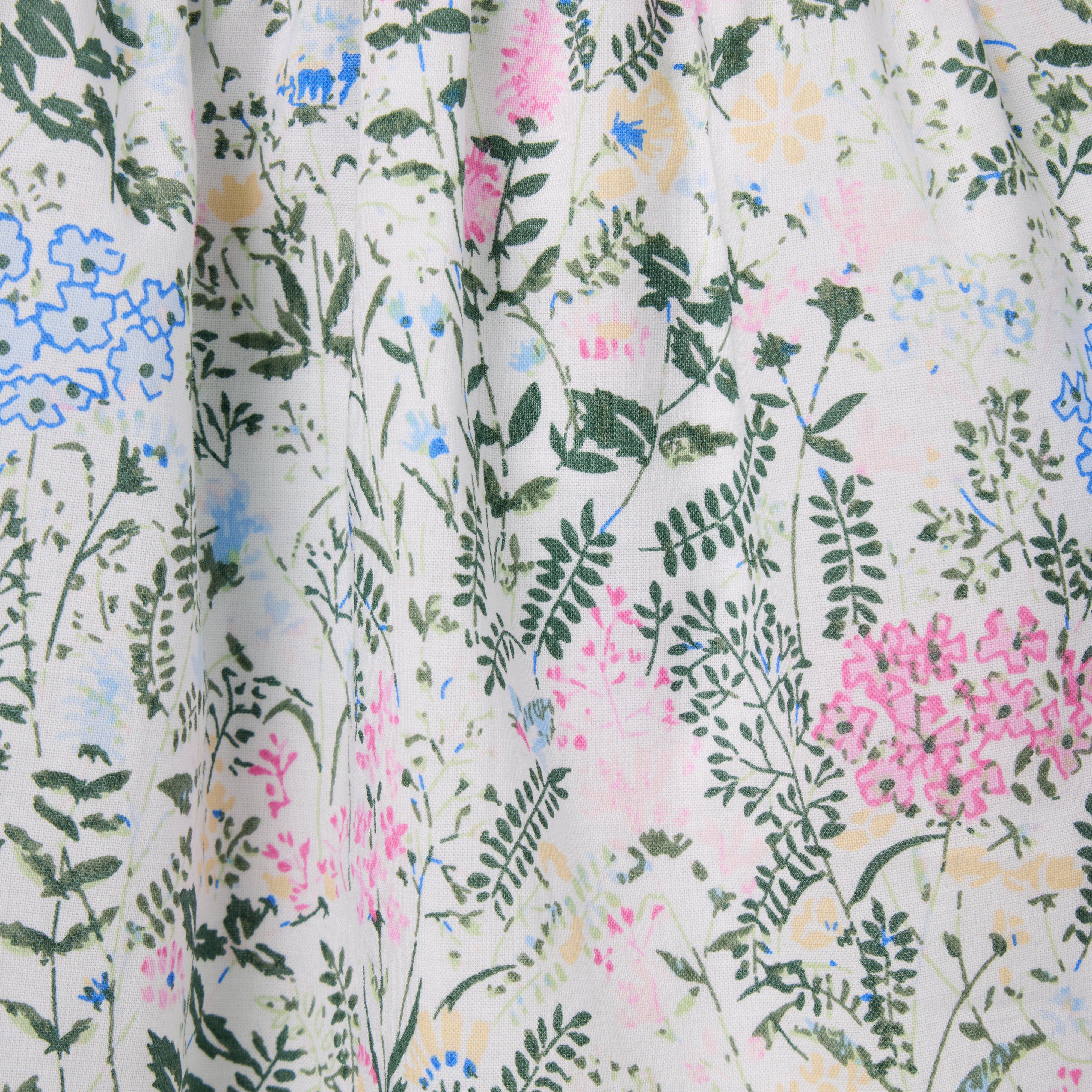 Baby Floral Smocked Matching Set image number 2