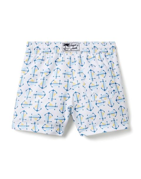 Recycled Anchor Swim Trunk