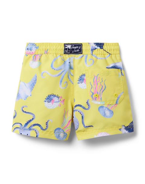 Recycled Sea Friends Swim Trunk