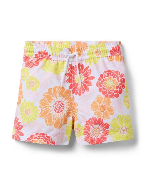 Recycled Floral Swim Trunk