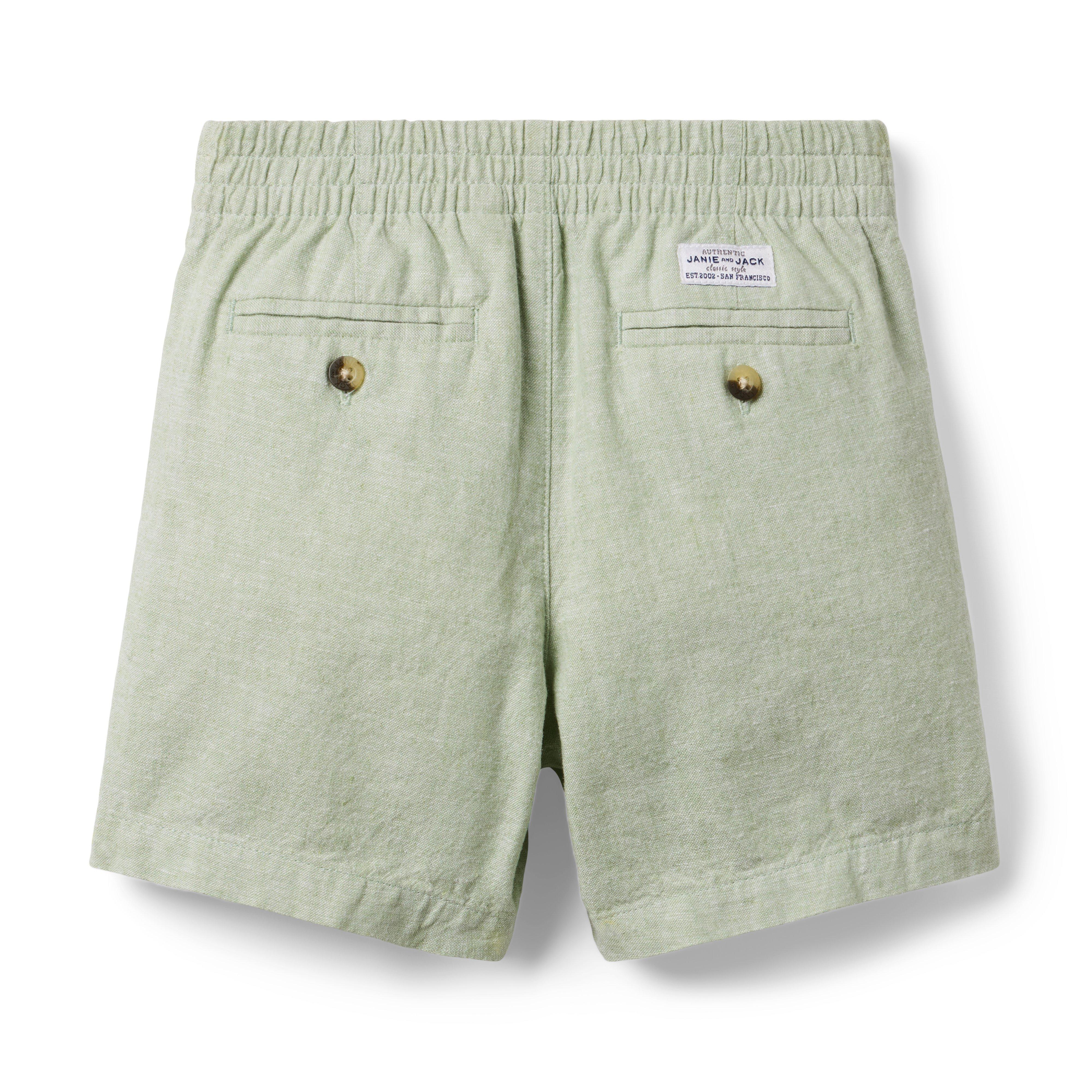 Linen-Cotton Pull-On Short image number 1