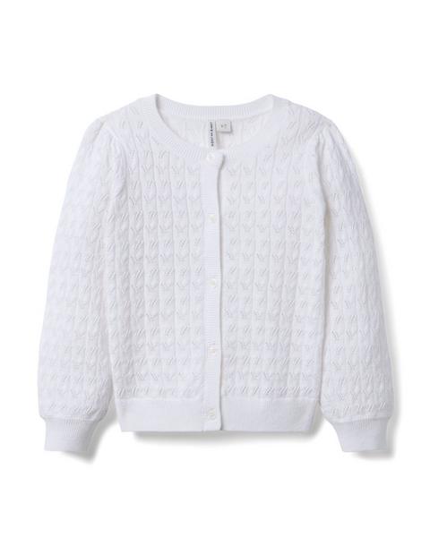 Pointelle Cardigan