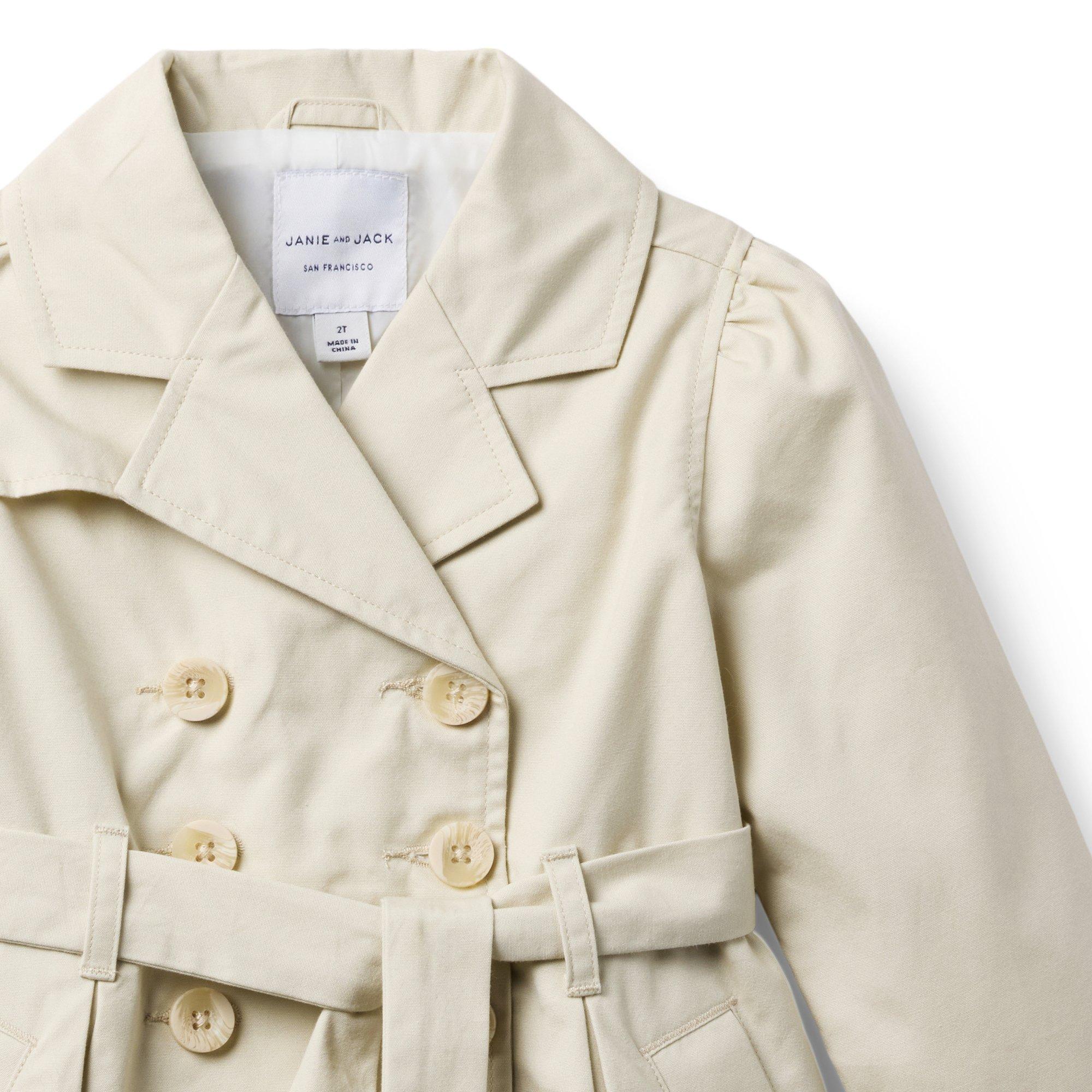 The Classic Cropped Trench Coat image number 1
