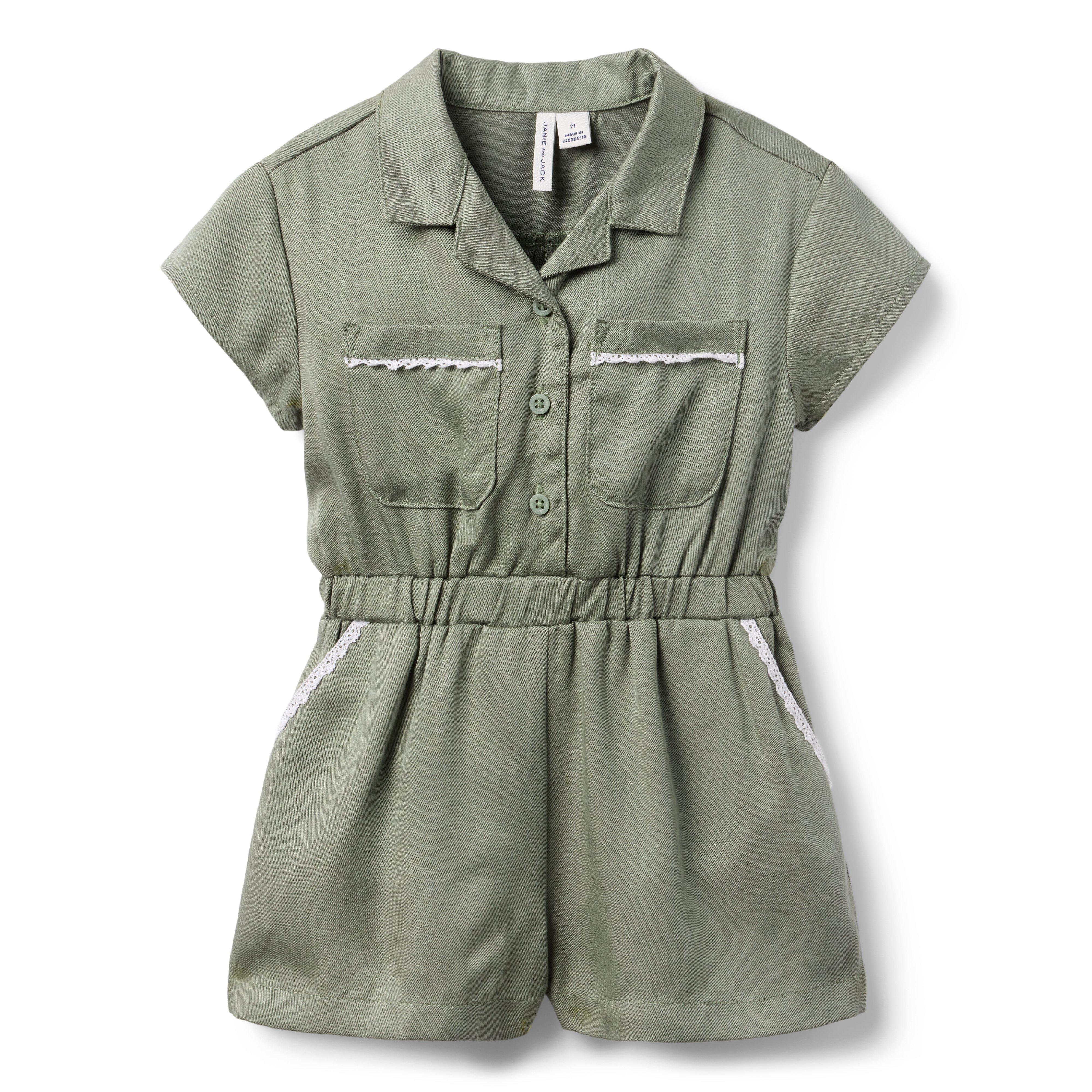 The Cargo Twill Romper