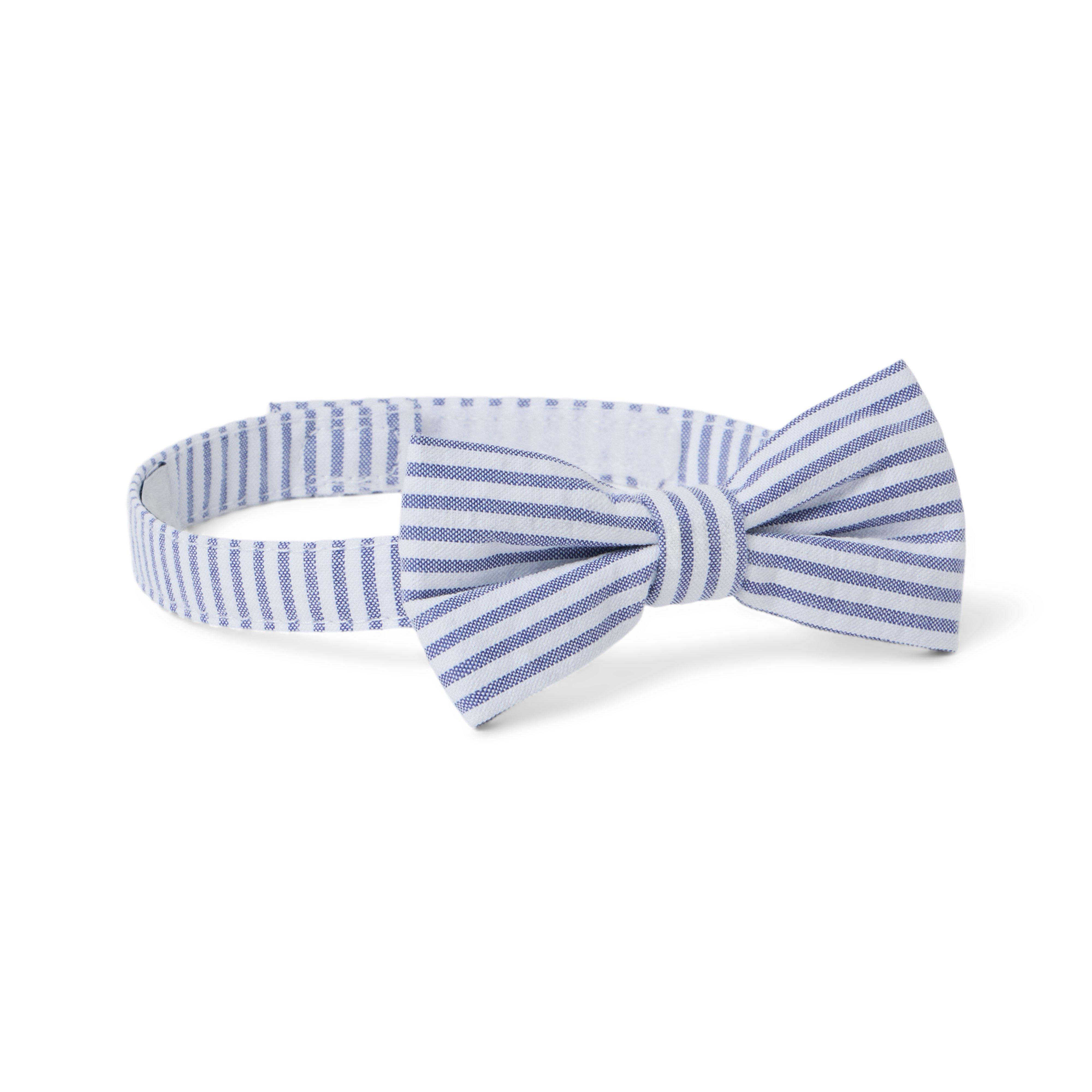 Striped Seersucker Newsboy Cap