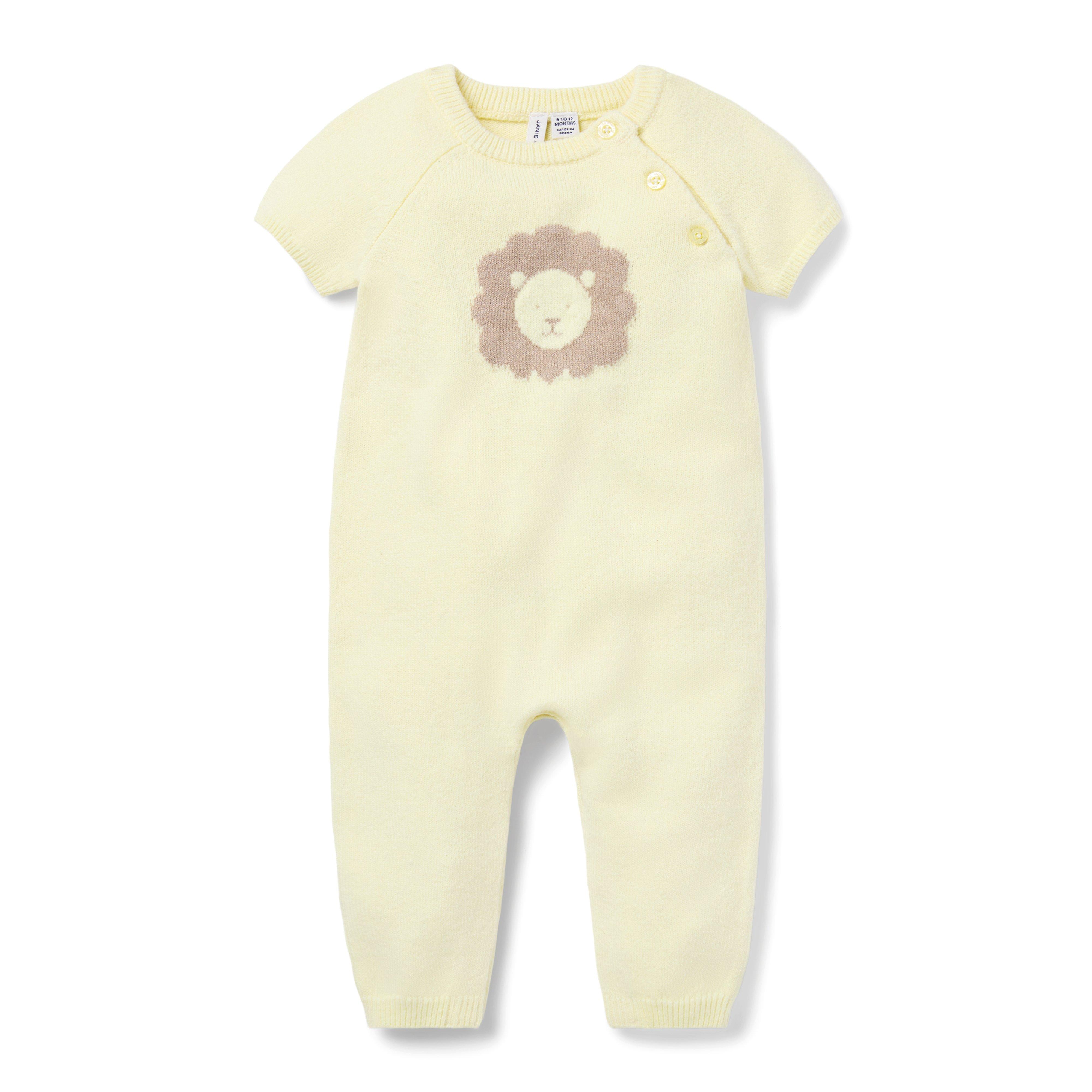 Baby Textured Stripe Sweater Set