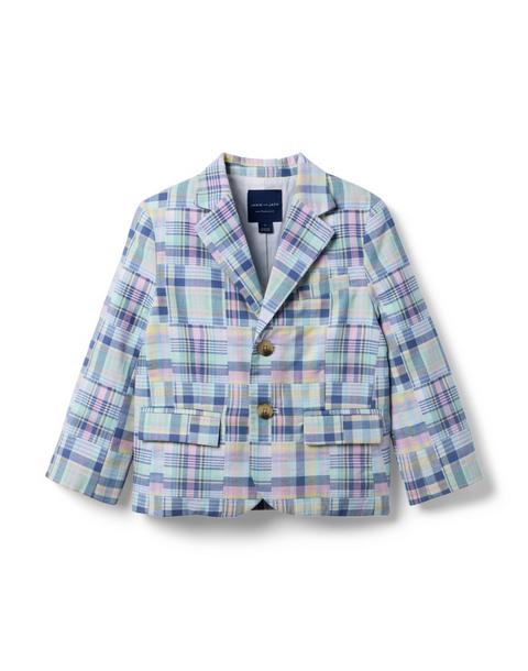 The Plaid Patchwork Blazer