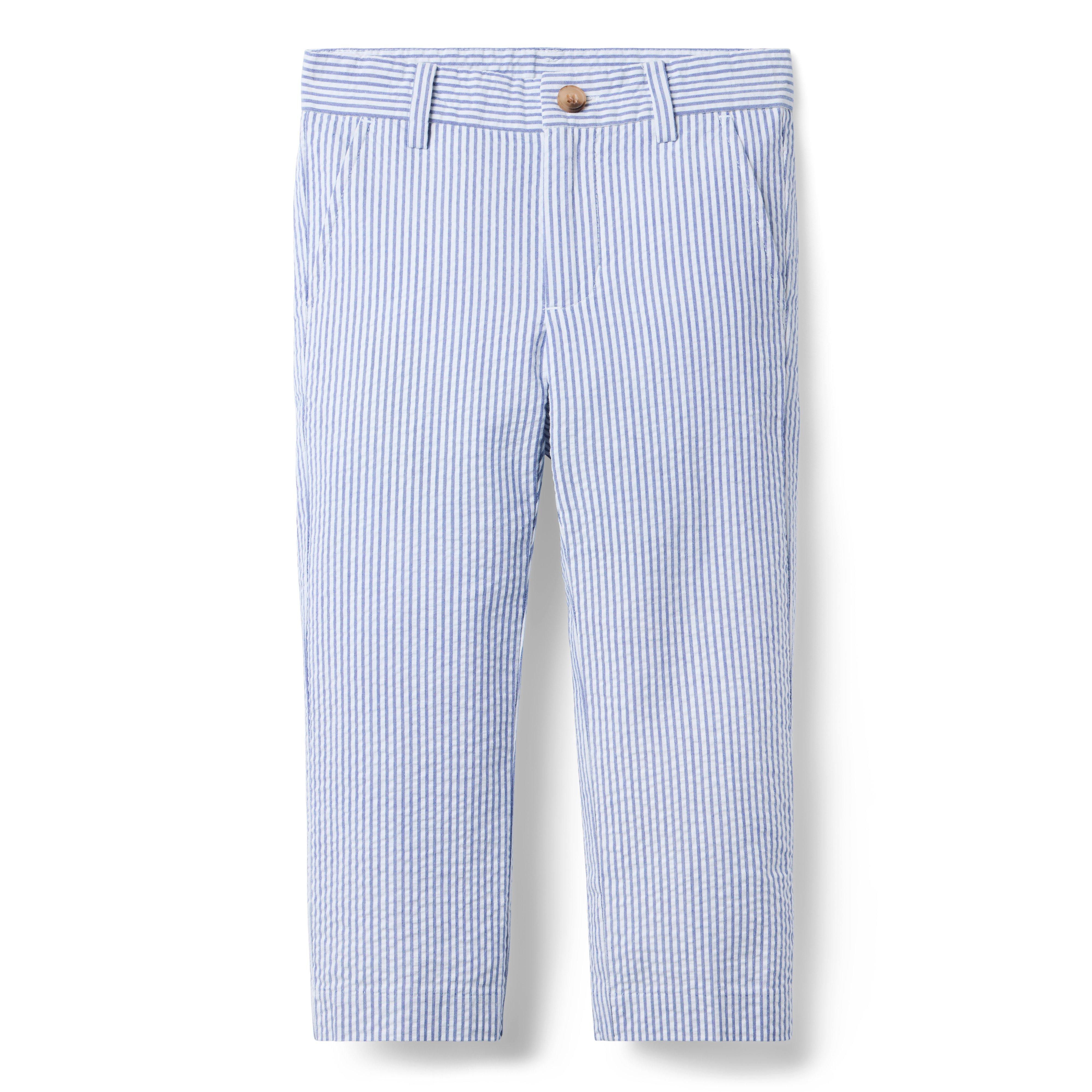 Striped Seersucker Pant