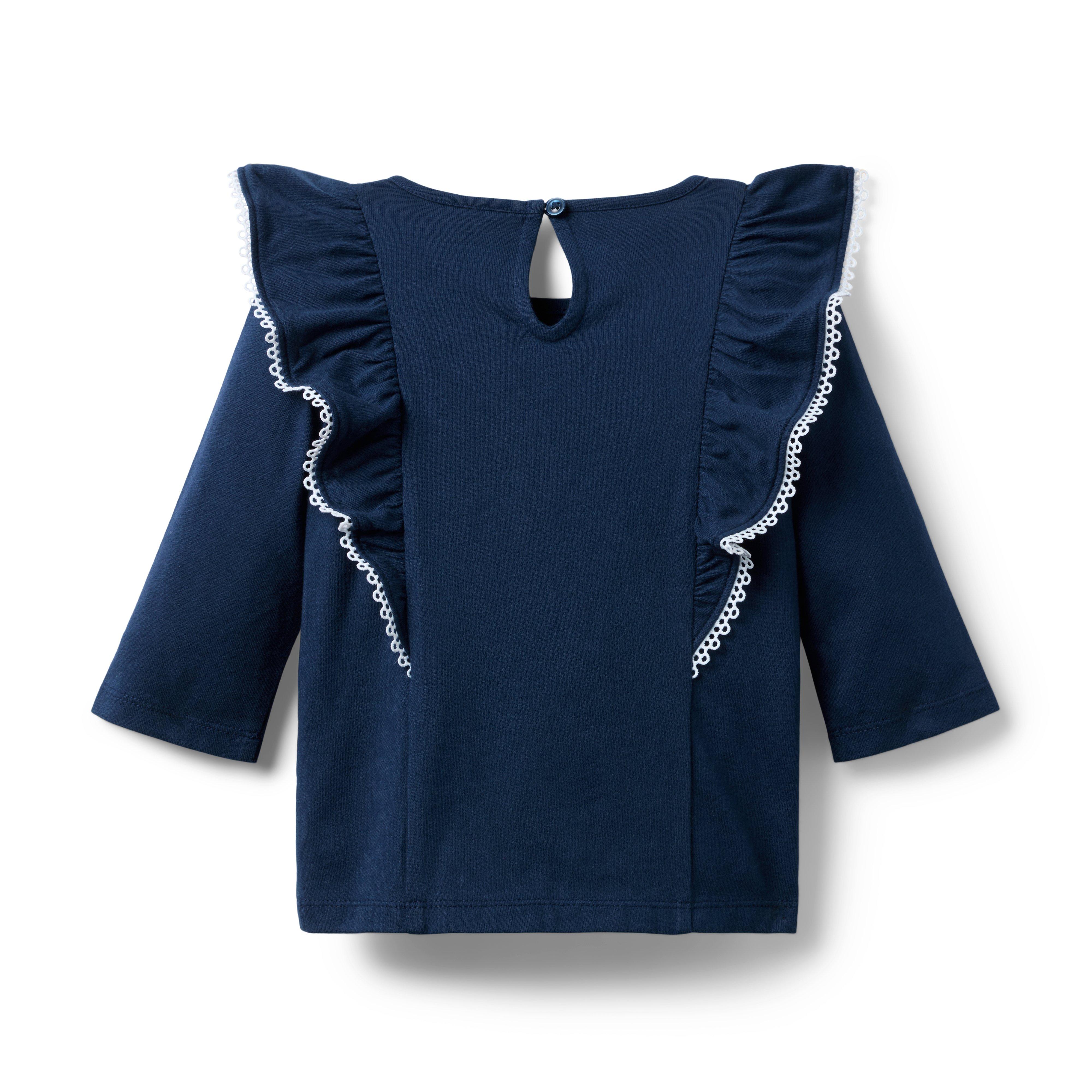 Ruffle Trim Top image number 1