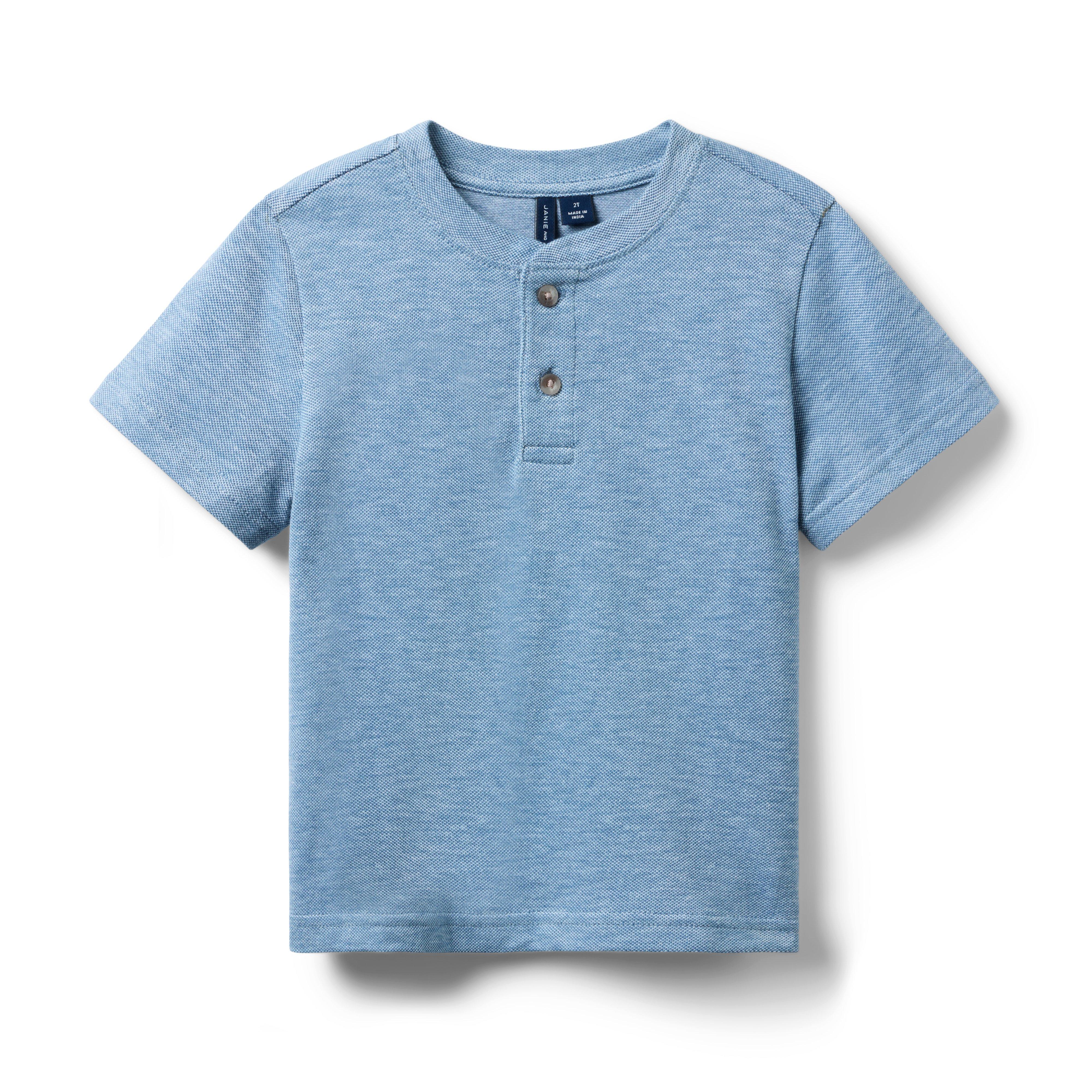 Pique Henley Tee