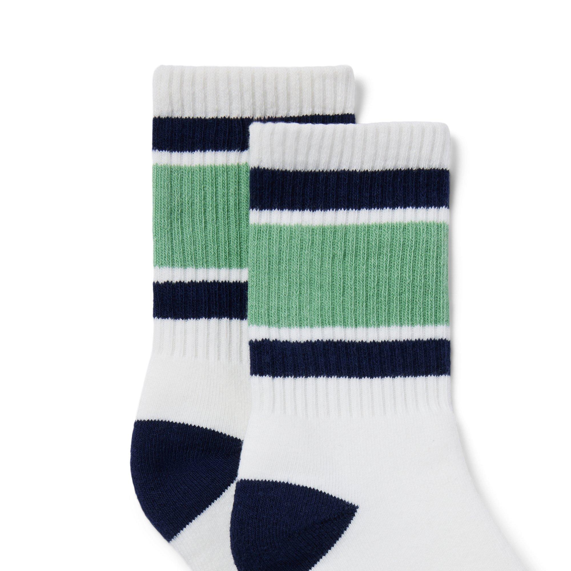 Striped Crew Sock image number 1