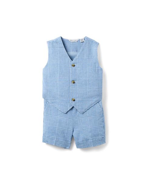 The Tattersall Baby Suit Set