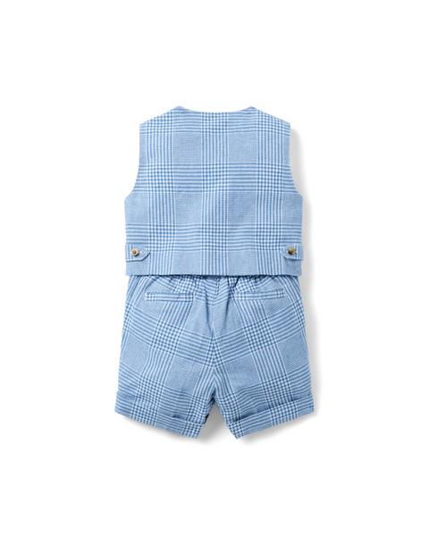 The Tattersall Baby Suit Set