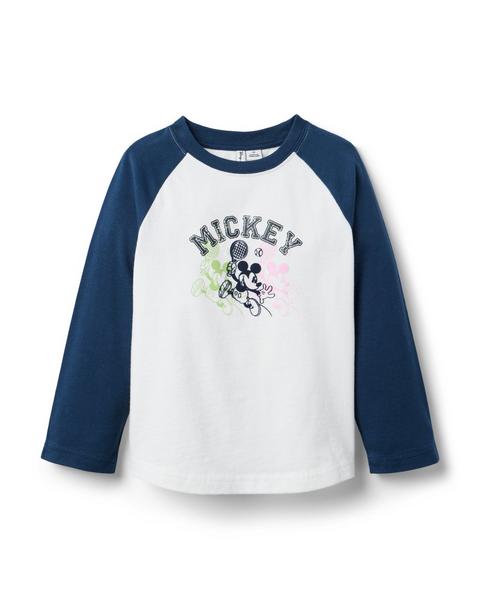 Disney Mickey Mouse Raglan Baseball Tee