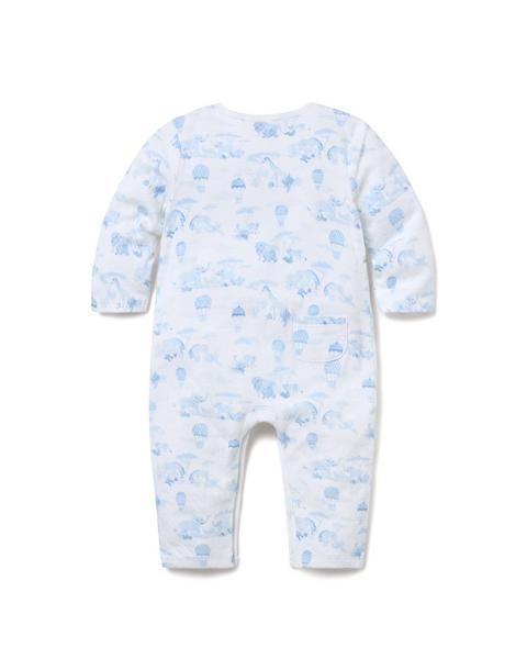 Baby Animal Friends Toile Wrap One-Piece