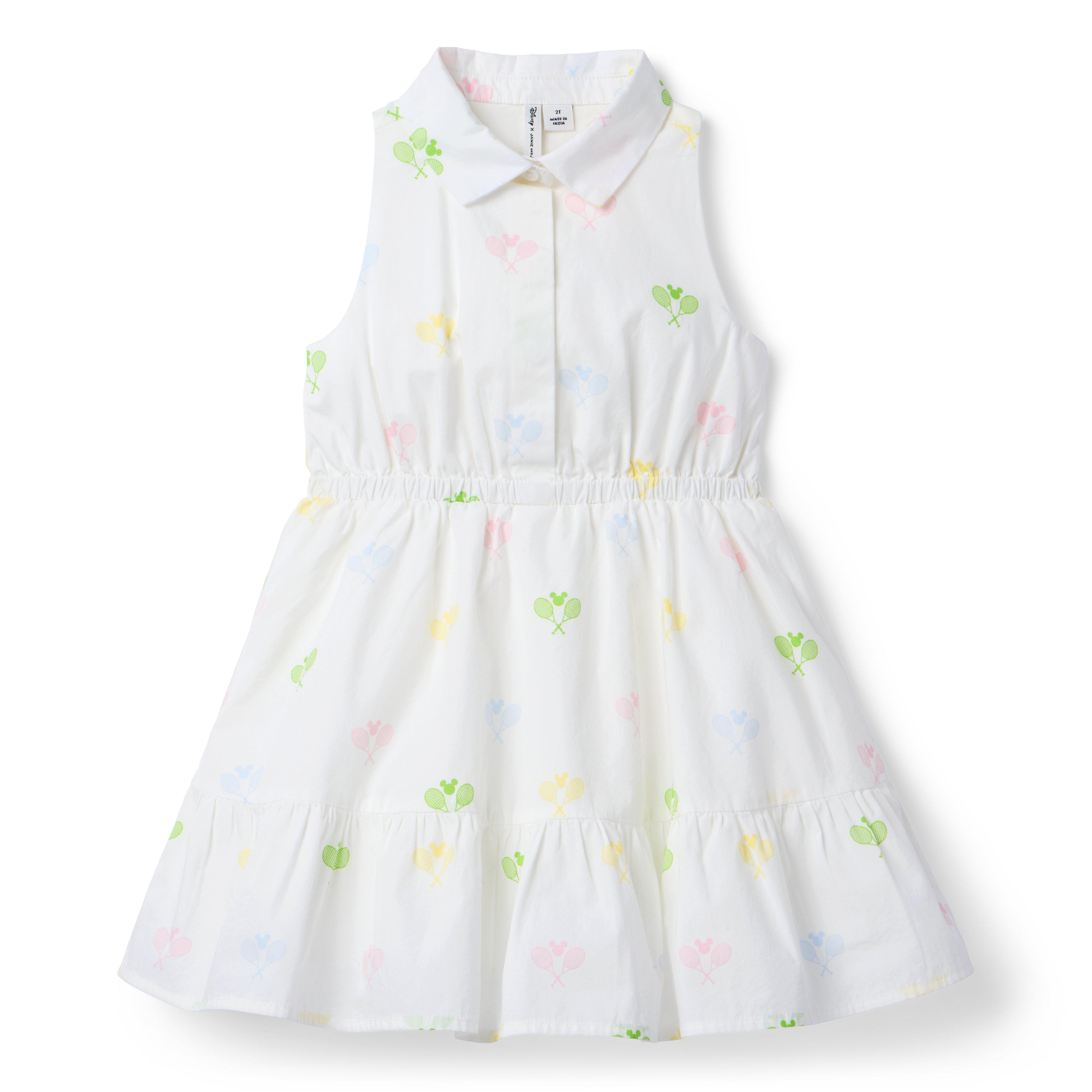 Tropical Floral Tiered Dress