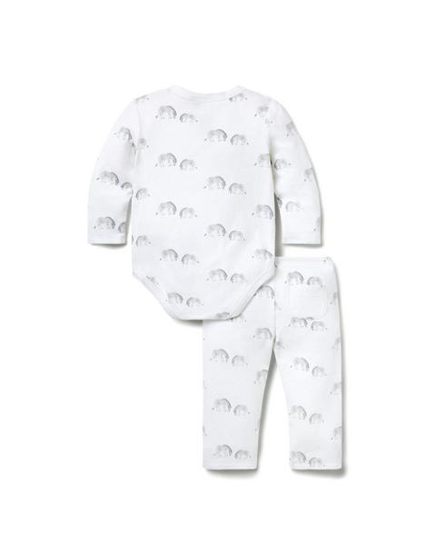 Baby Zebra Wrap Matching Set