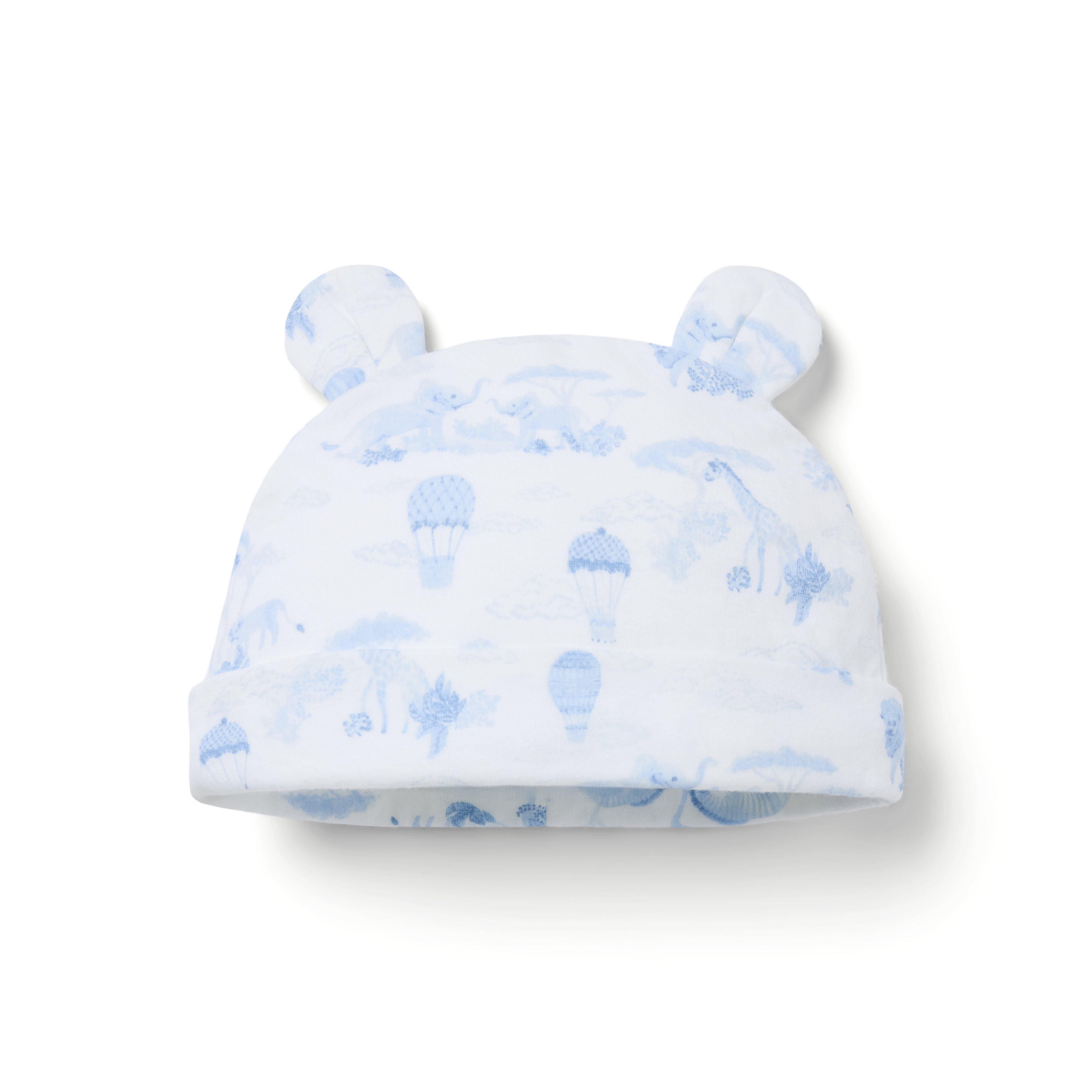 Baby Animal Friends Toile Wrap One-Piece