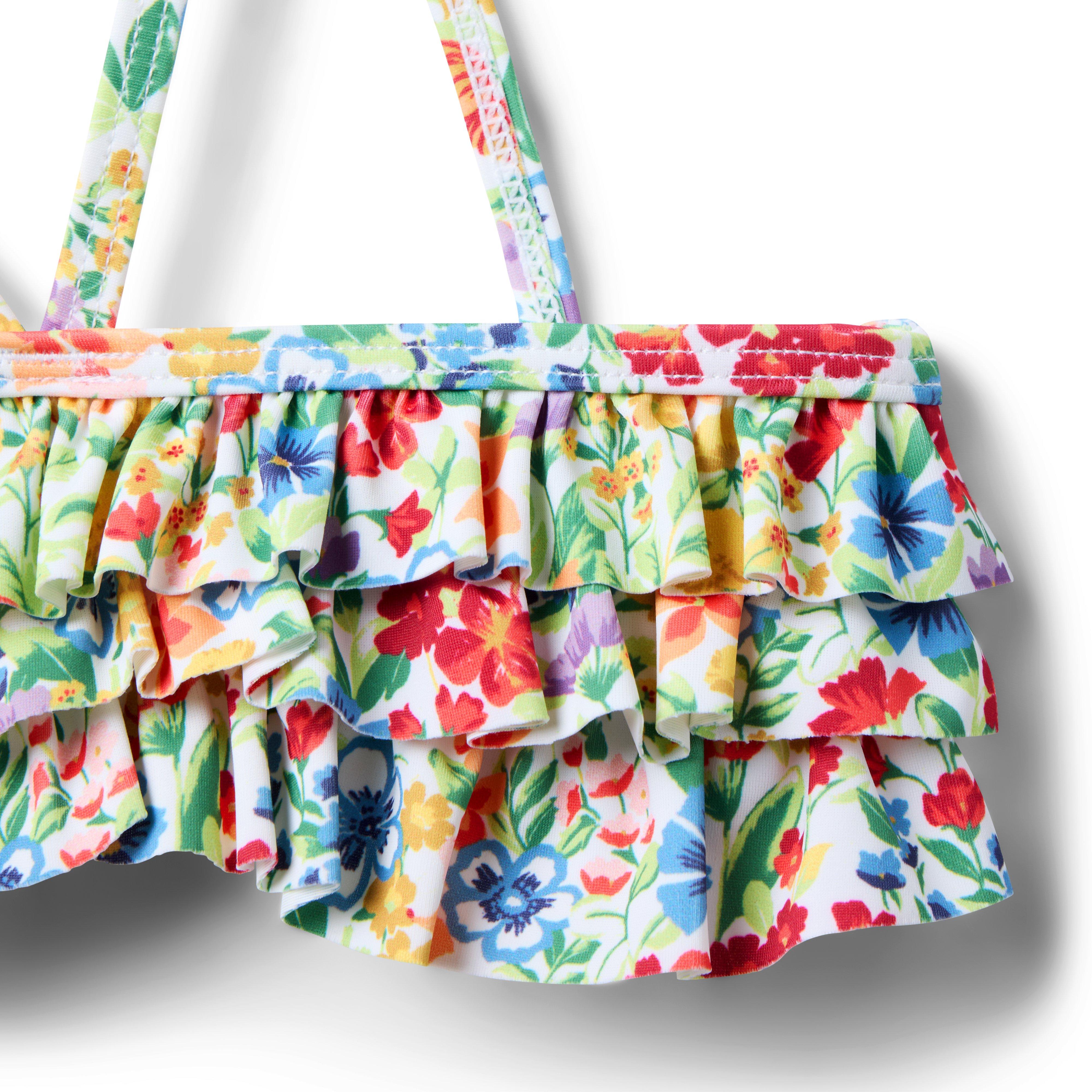 Recycled Ditsy Floral 2-Piece Swimsuit image number 2