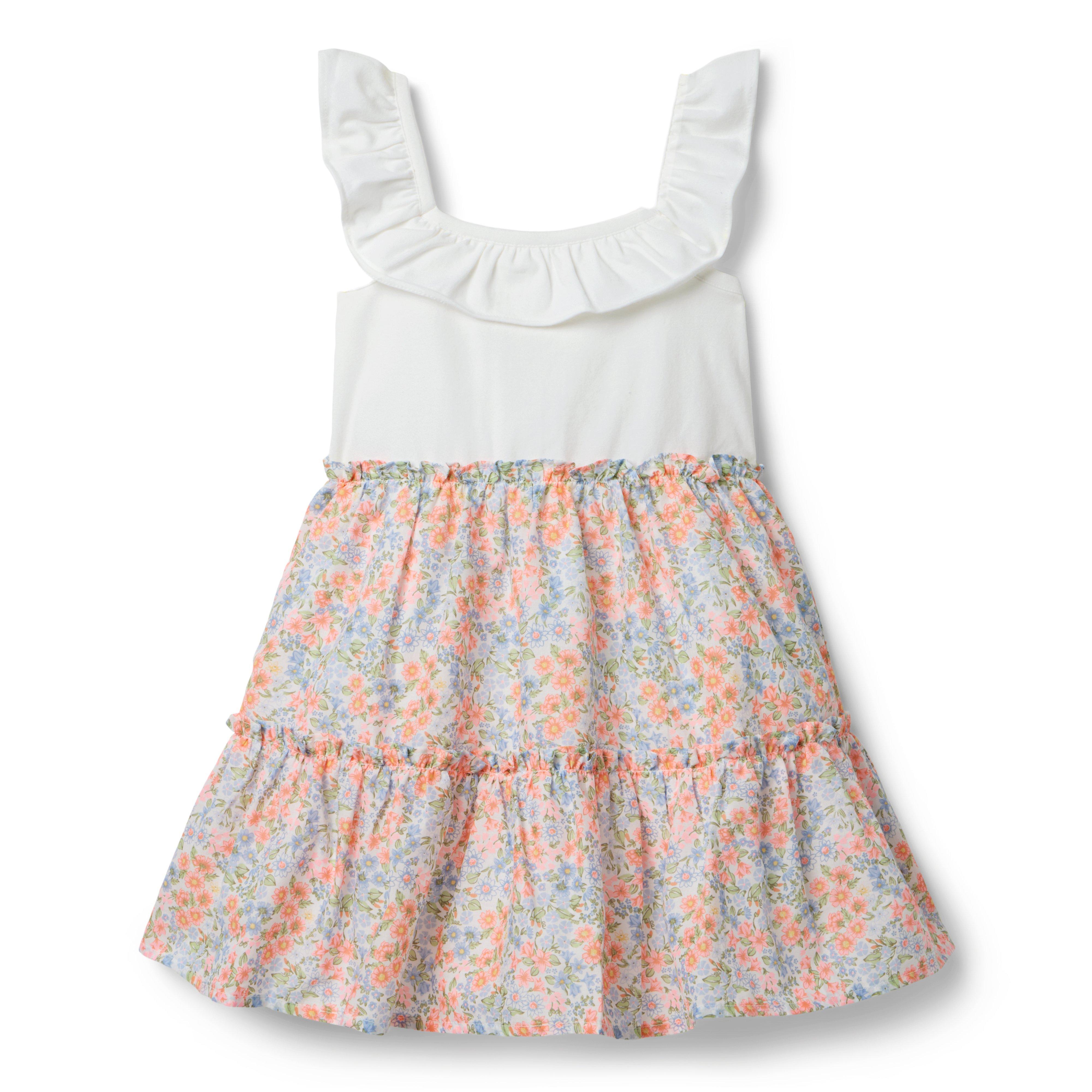 Ditsy Floral Ruffle Tiered Dress image number 0