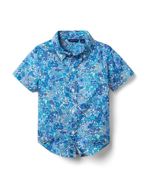 Margaret Annie Shirt Made With Liberty Fabric