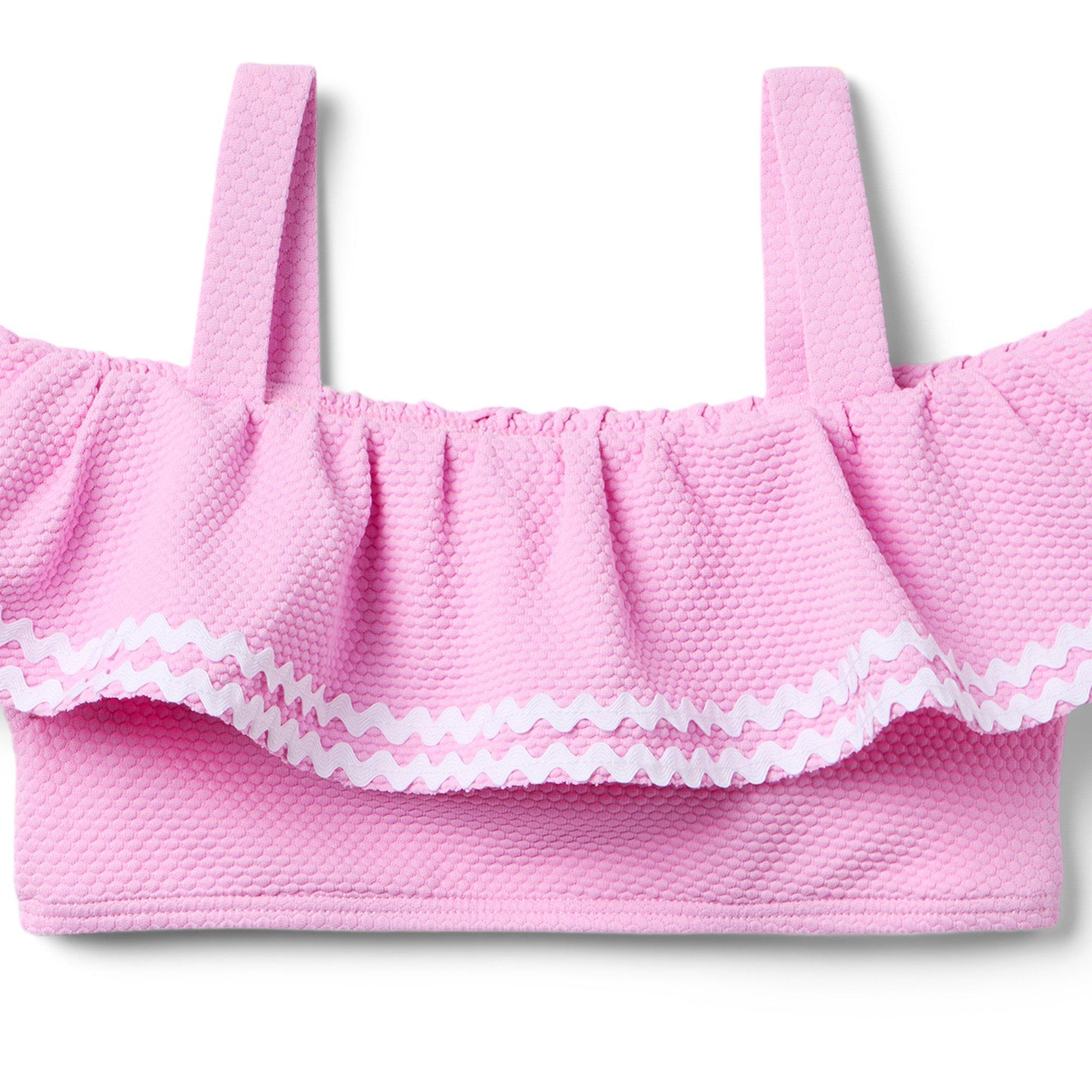 Recycled Ric Rac Ruffle 2-Piece Swimsuit image number 2