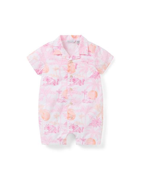 Serena Williams x Janie and Jack Toile Tour Baby Romper