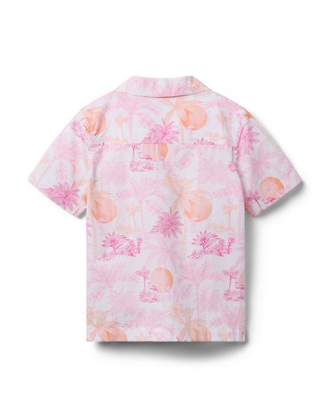 Serena Williams x Janie and Jack Toile Tour Cabana Shirt