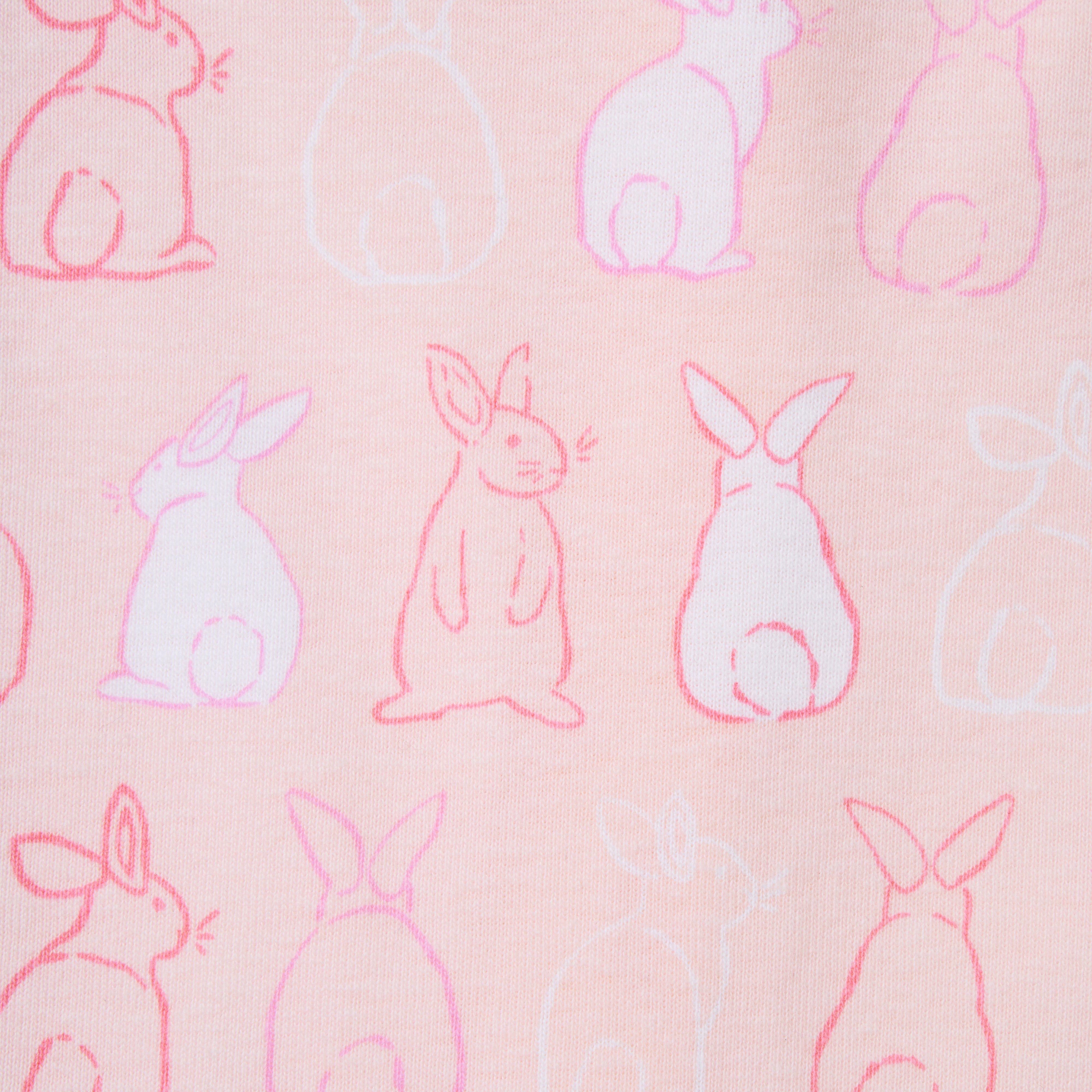 Baby Good Night Footed Pajama In Bunny image number 1