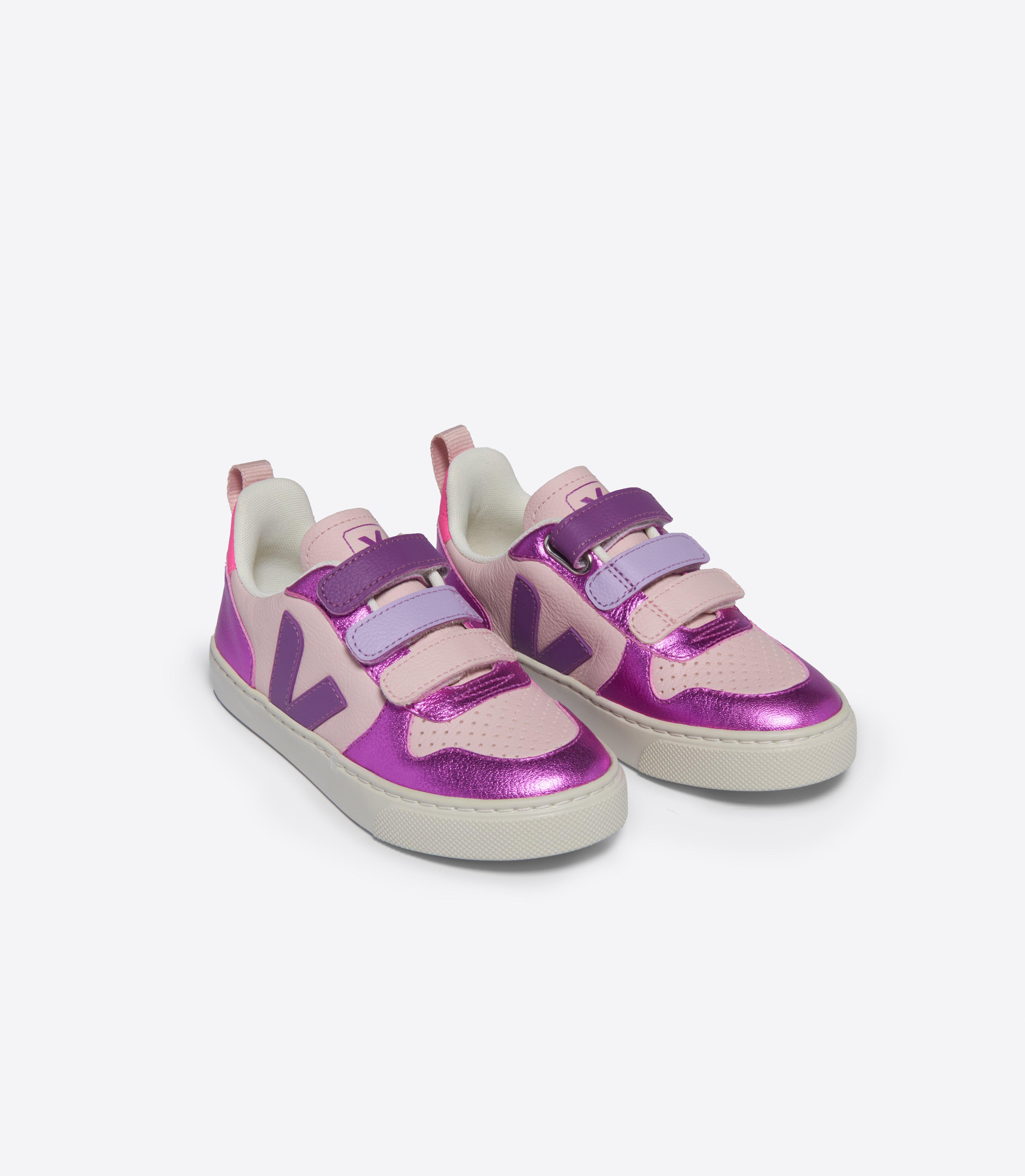 Veja Toddler Metallic V-10 Sneaker