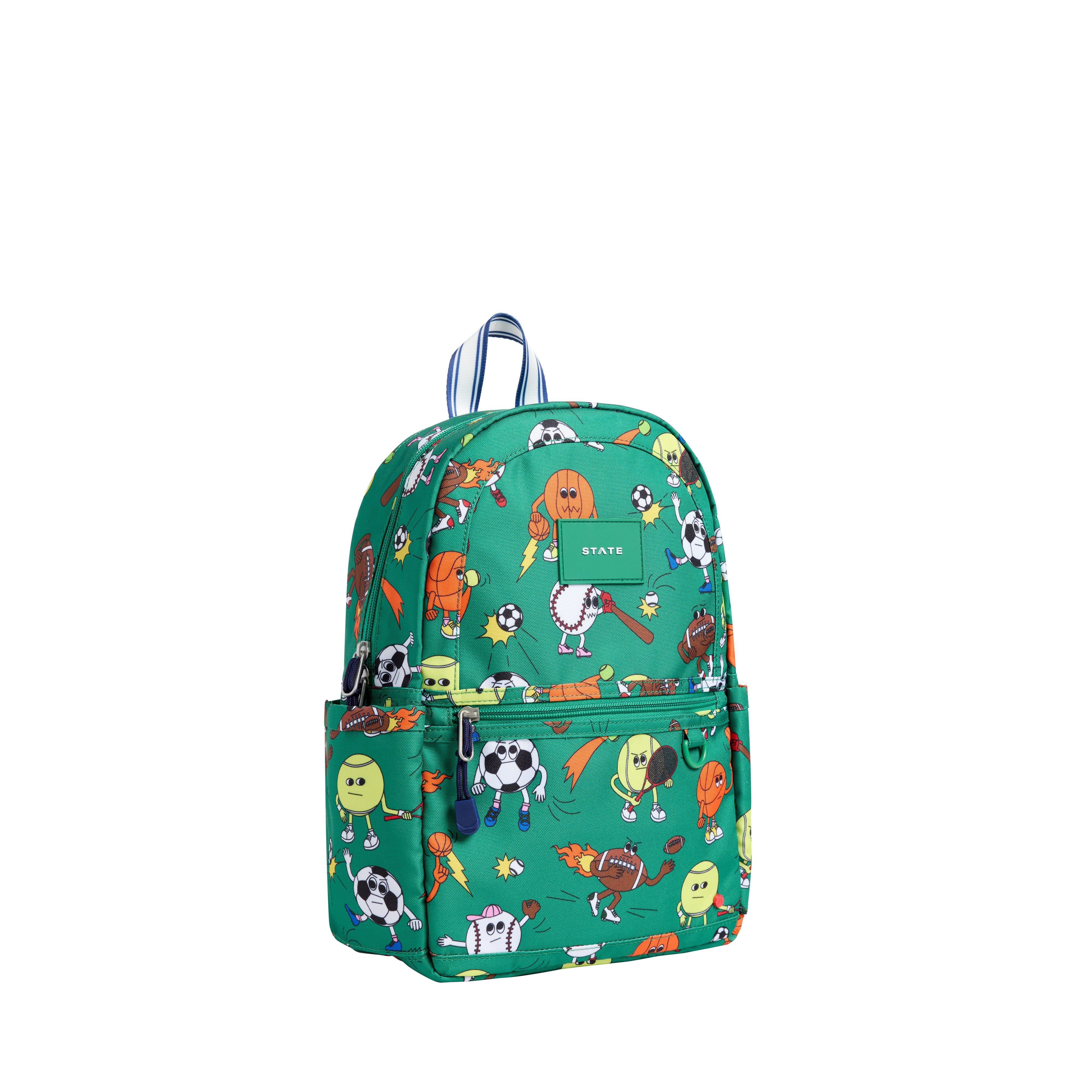 Accessories Green Sport Friends STATE Bags Kane Mini Sport Friends Backpack by Janie and Jack