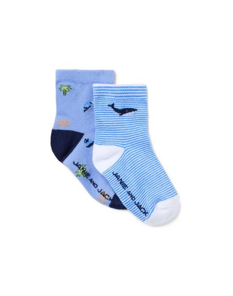 Baby Nautical Icon Sock 2-Pack