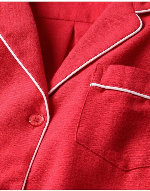 Petite Plume Flannel Pajama Set