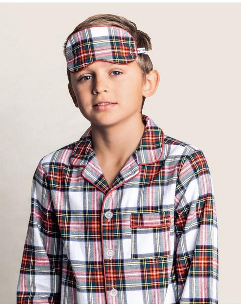 Petite Plume Balmoral Tartan Sleep Mask